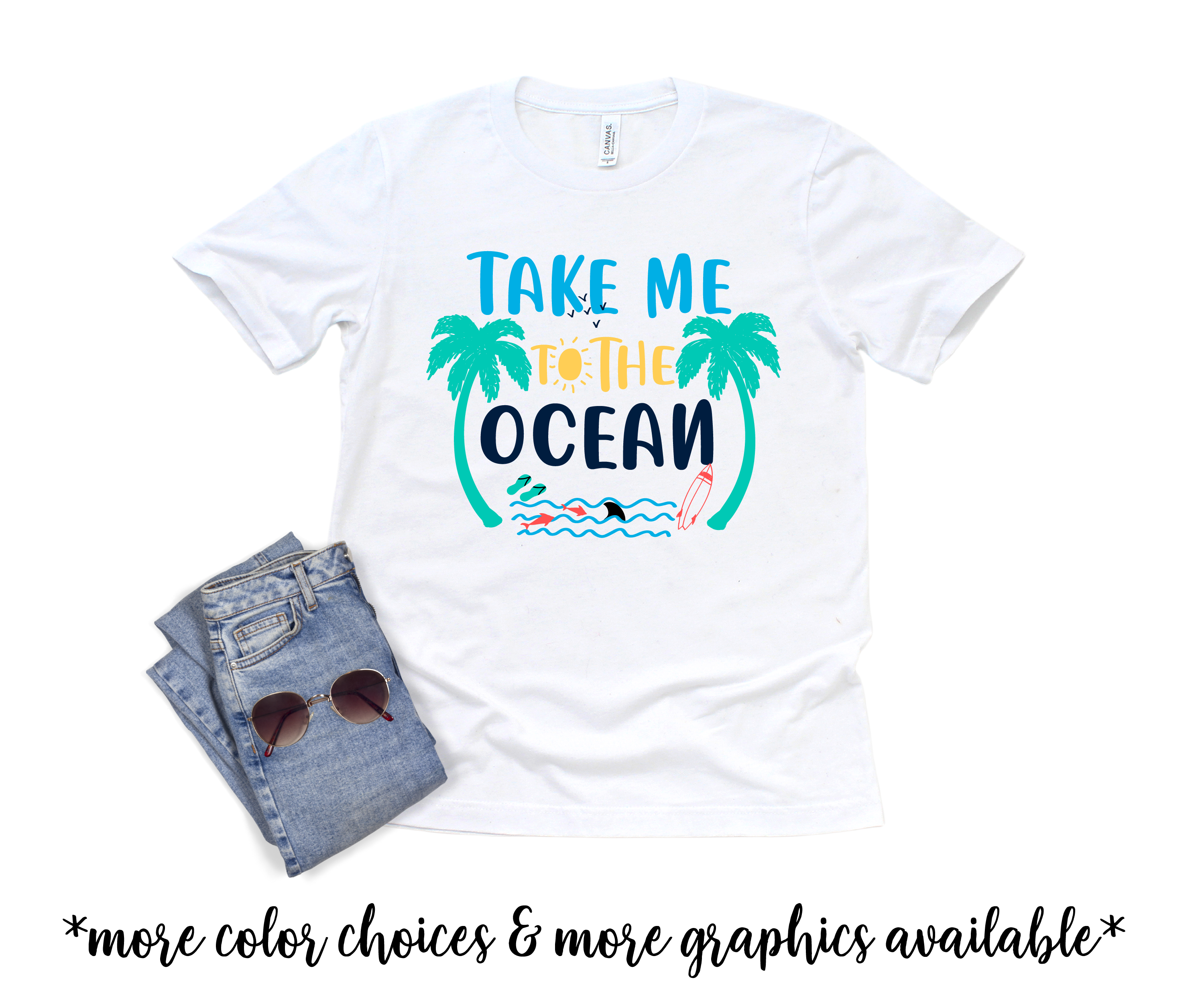 Beach Summer Family Vacation Matching Shirts