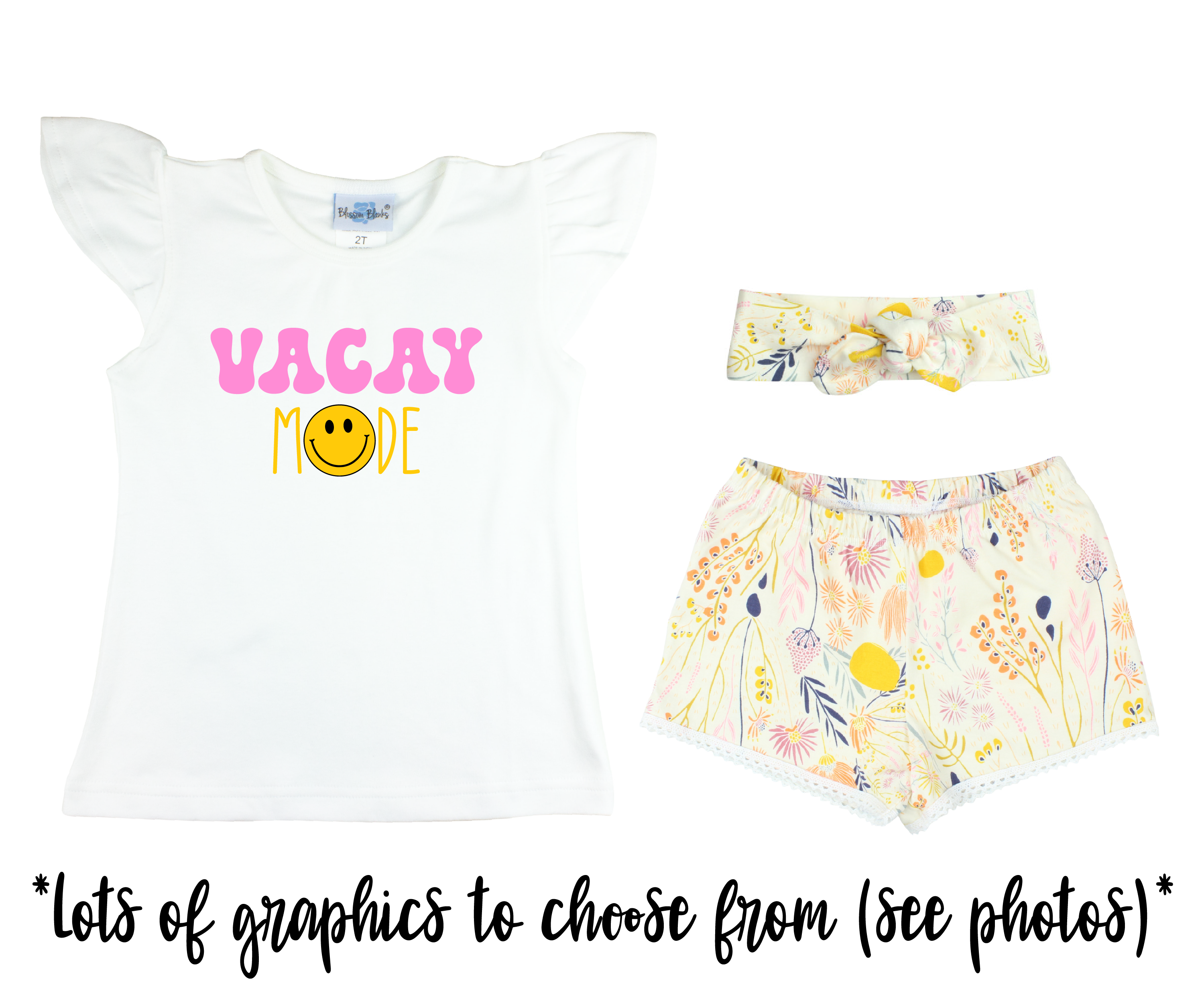 Girl Wispy Daybreak Baby Short Outfit