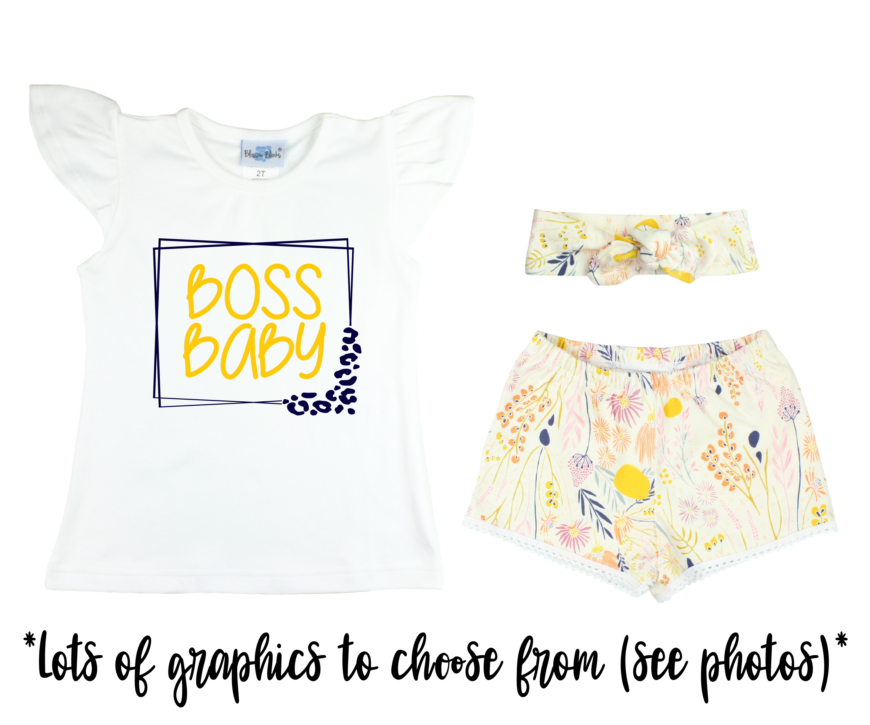 Girl Wispy Daybreak Baby Short Outfit
