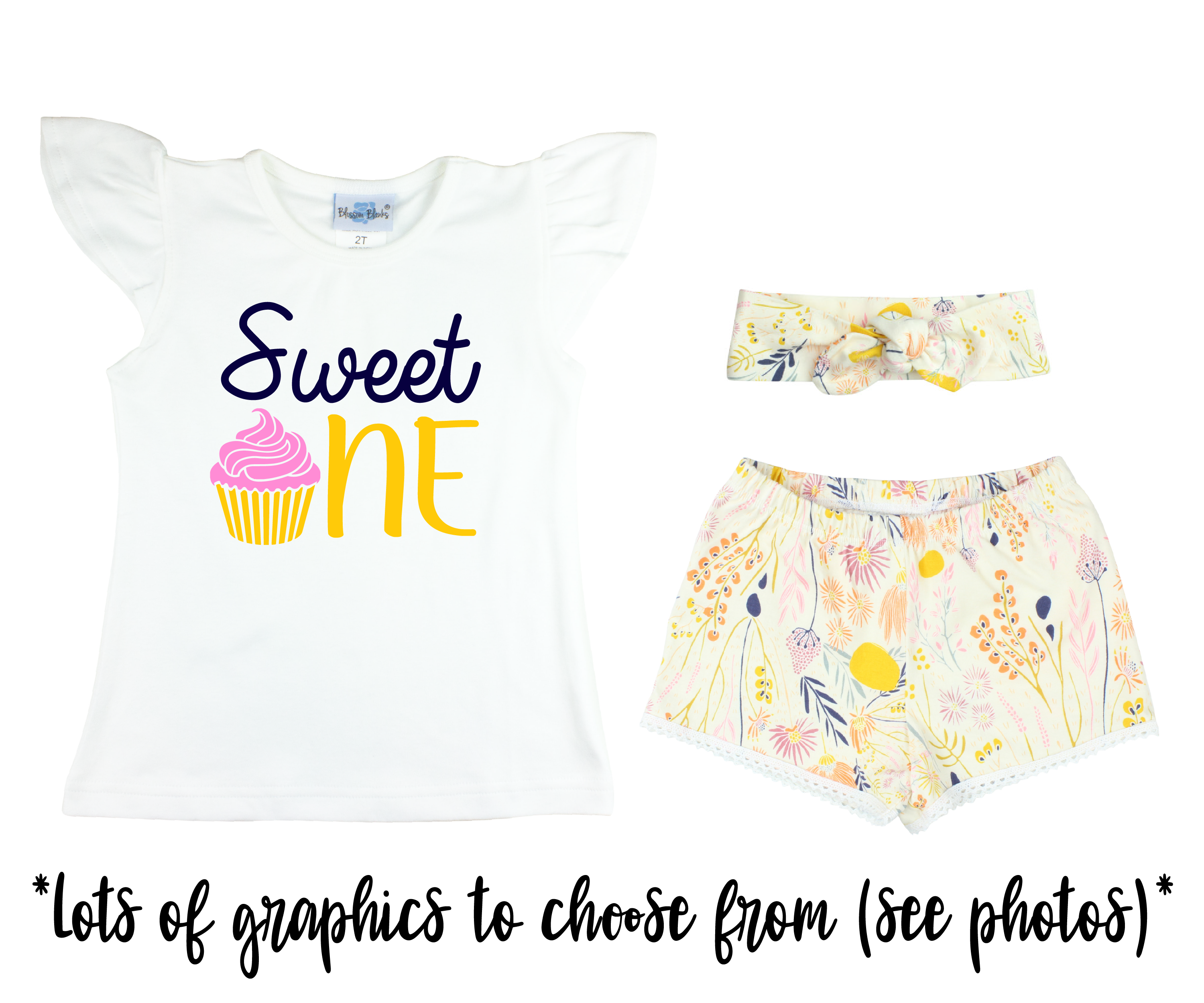 Girl Wispy Daybreak Baby Short Outfit