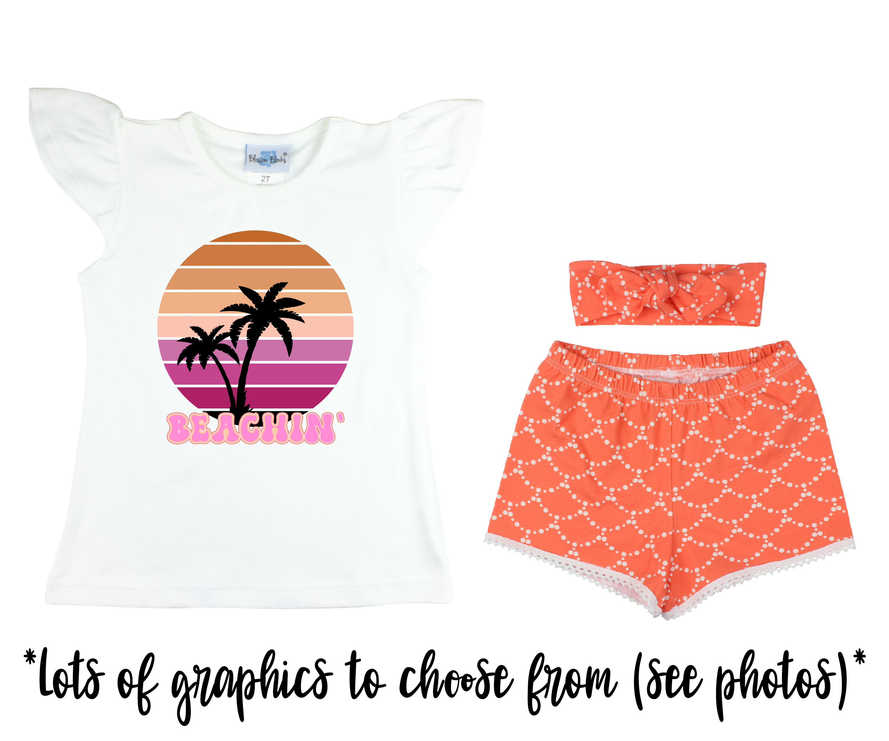 Girl Summer Baby Short Outfit
