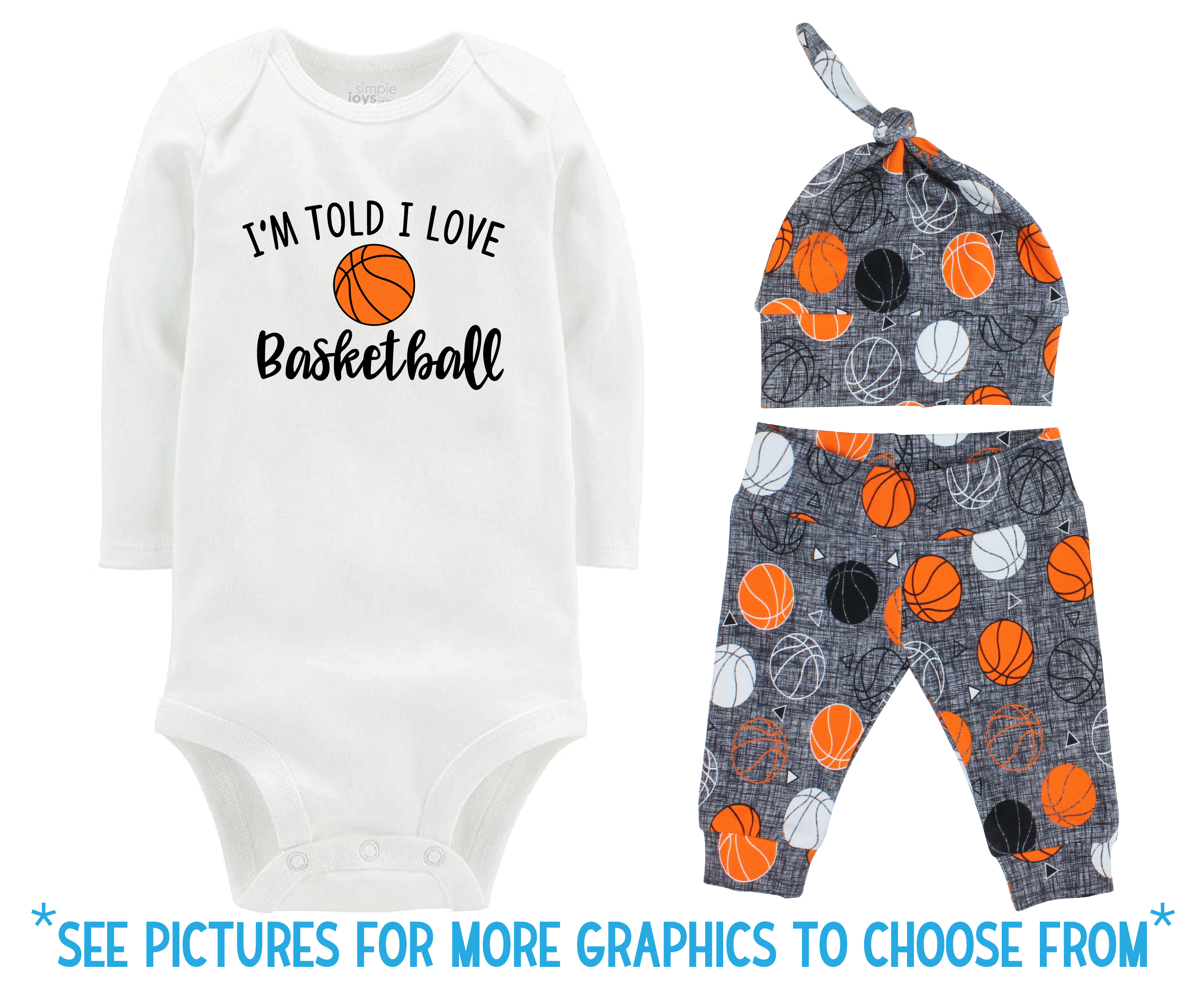 Basketball Baby Outfit
