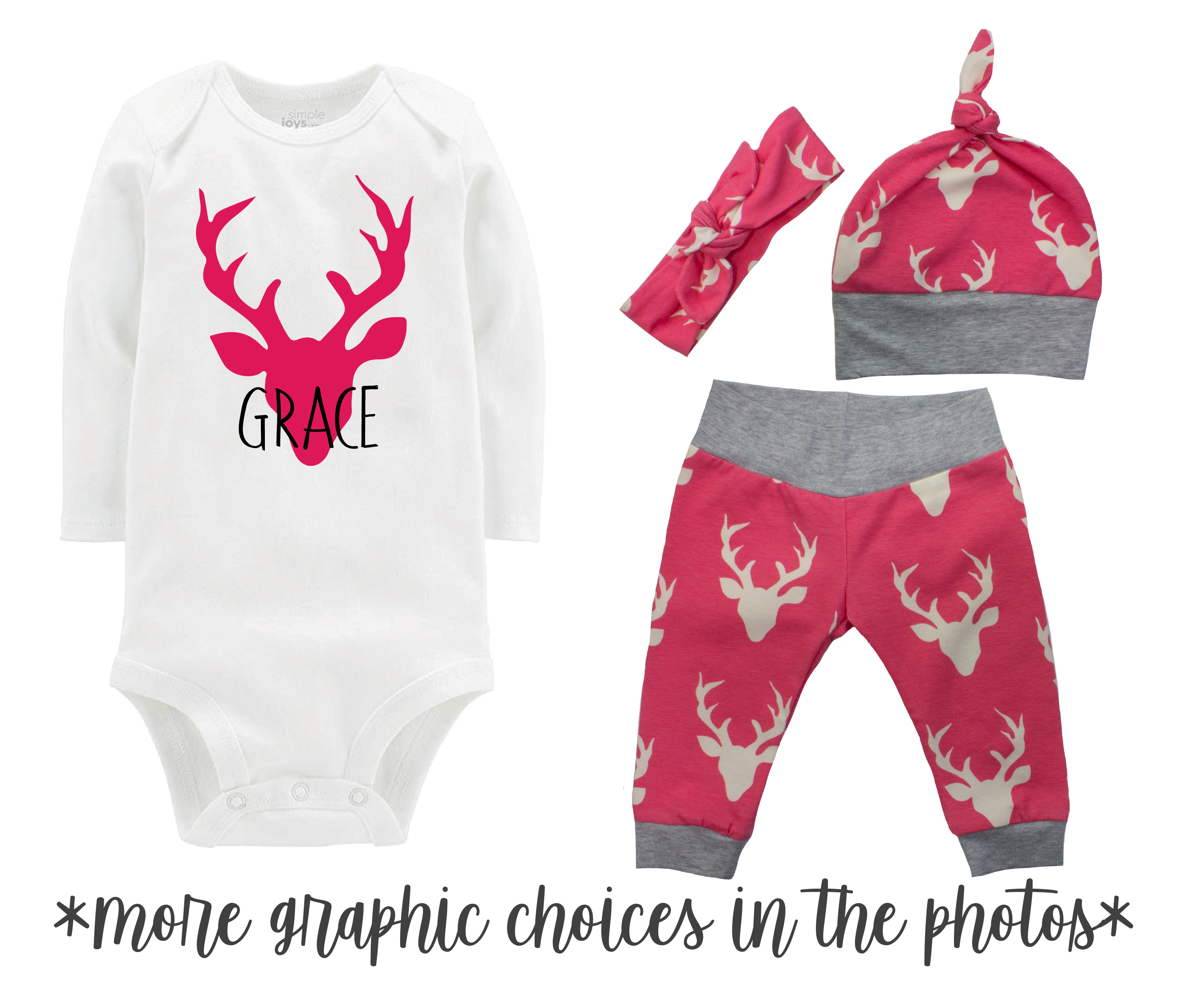 Baby girl deer sales clothes