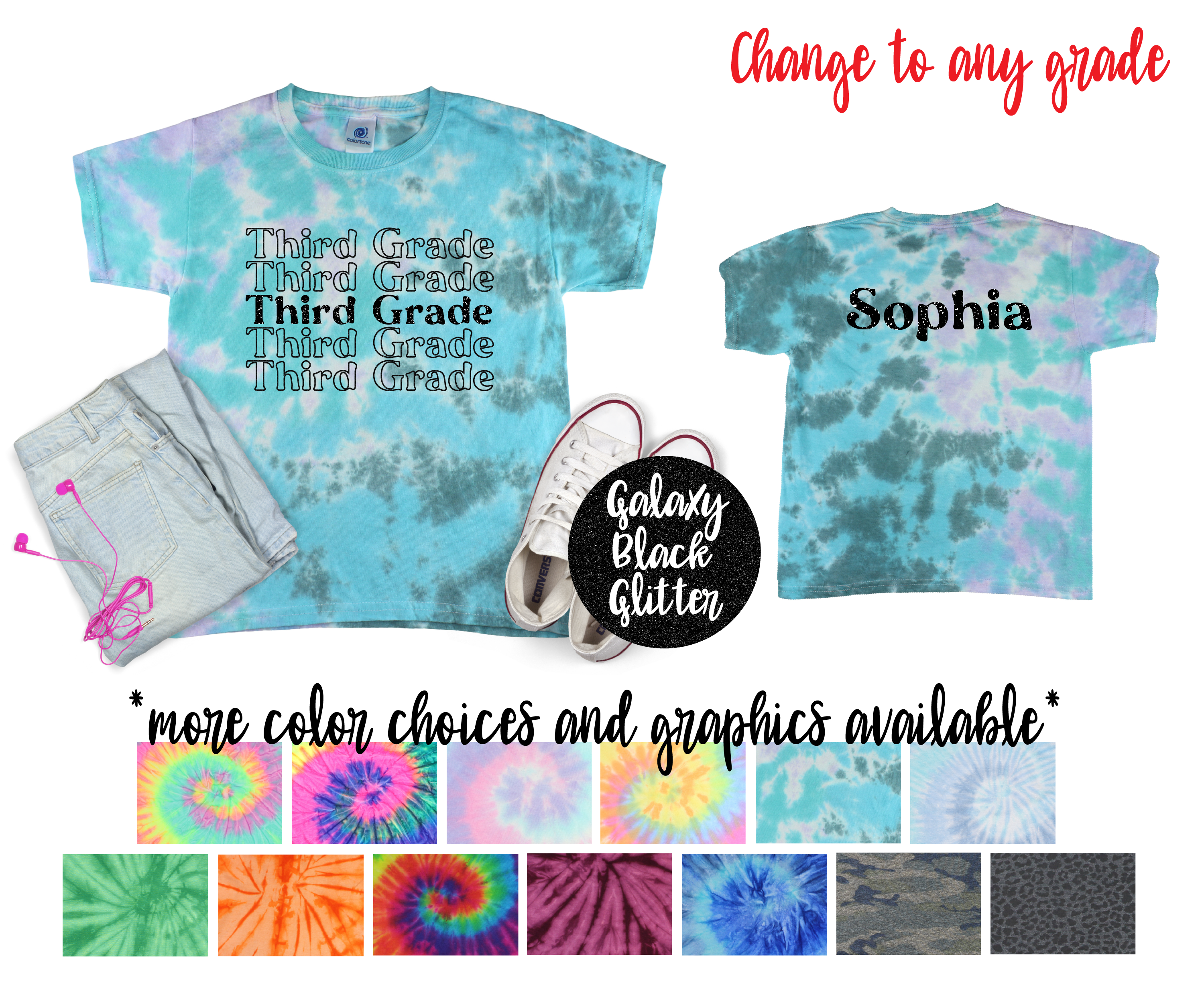 Girl Customizable Back to School Shirt