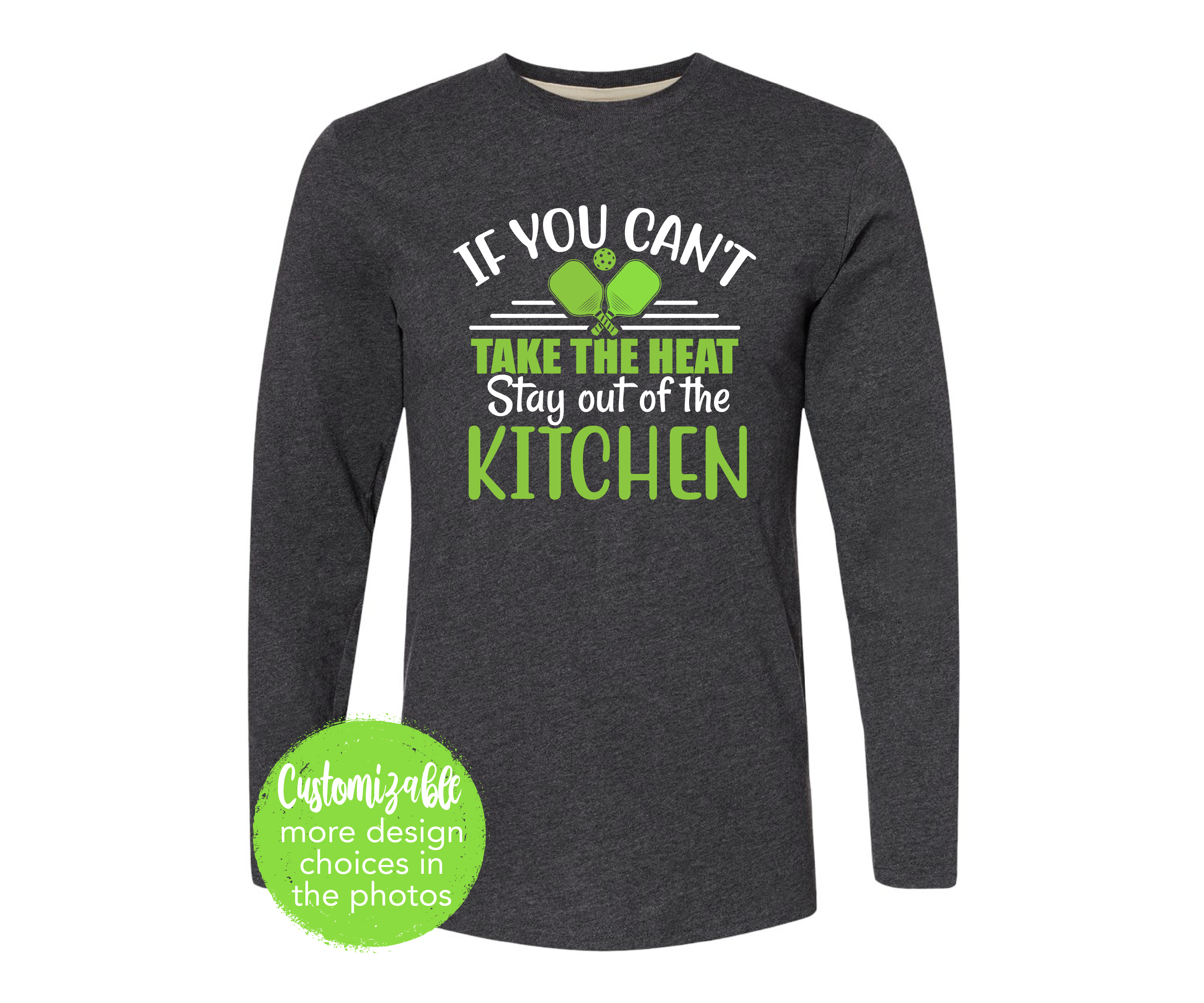 Heat Kitchen Pickleball Sport Tee Unisex Boy Girl Women's Men's Sport Shirt