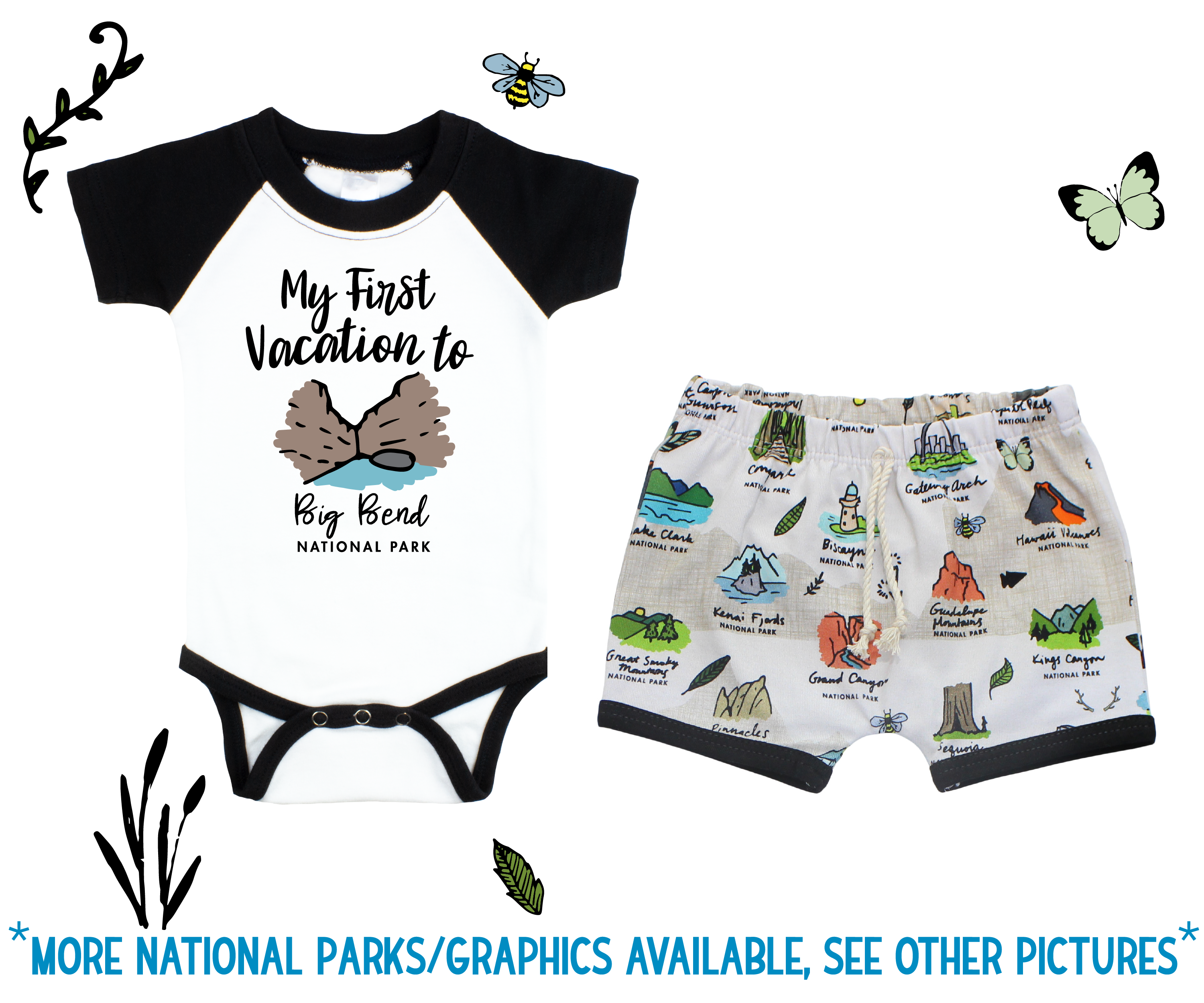 National Park Unisex Short Outfit