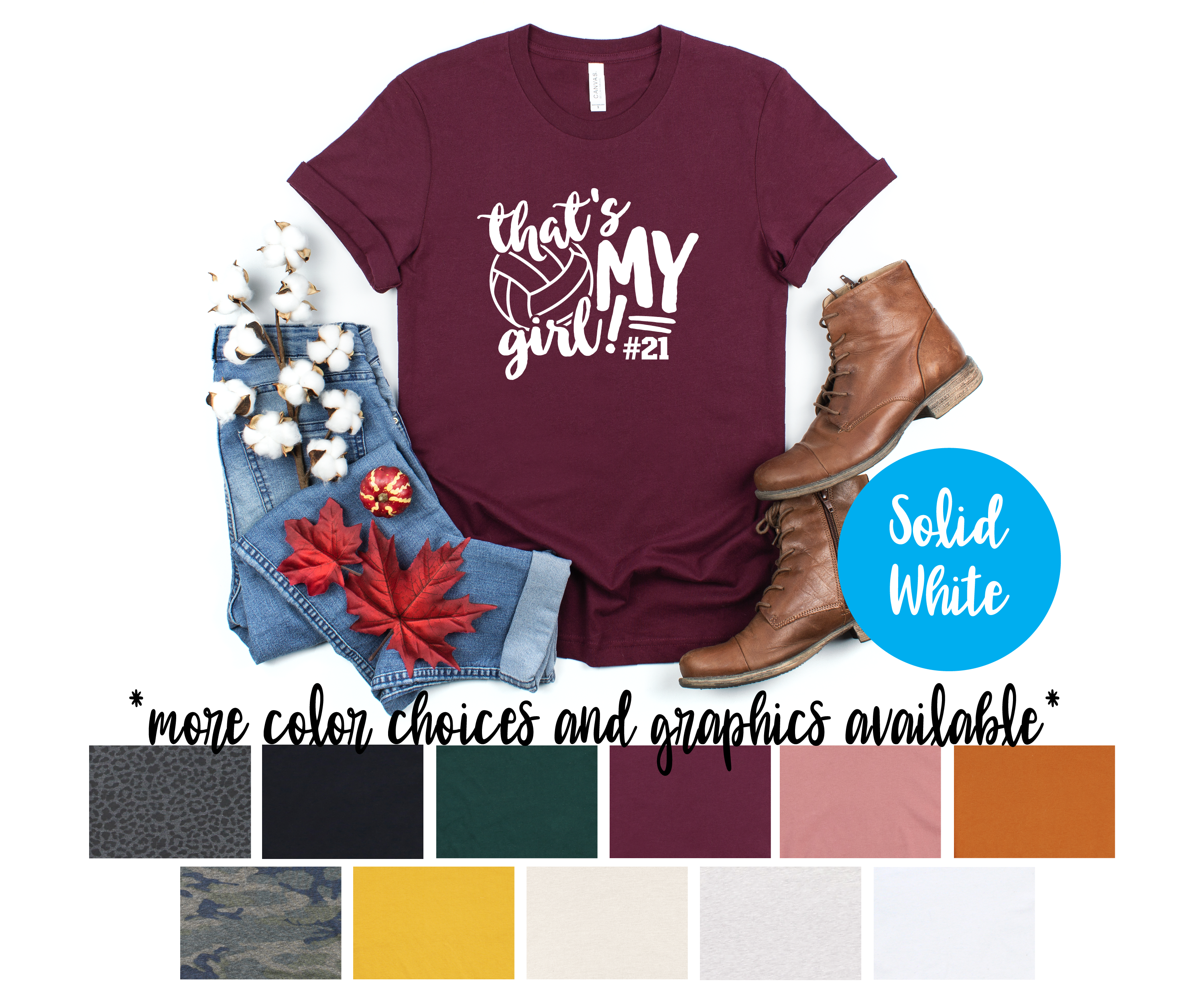 Volleyball Solid Shirt