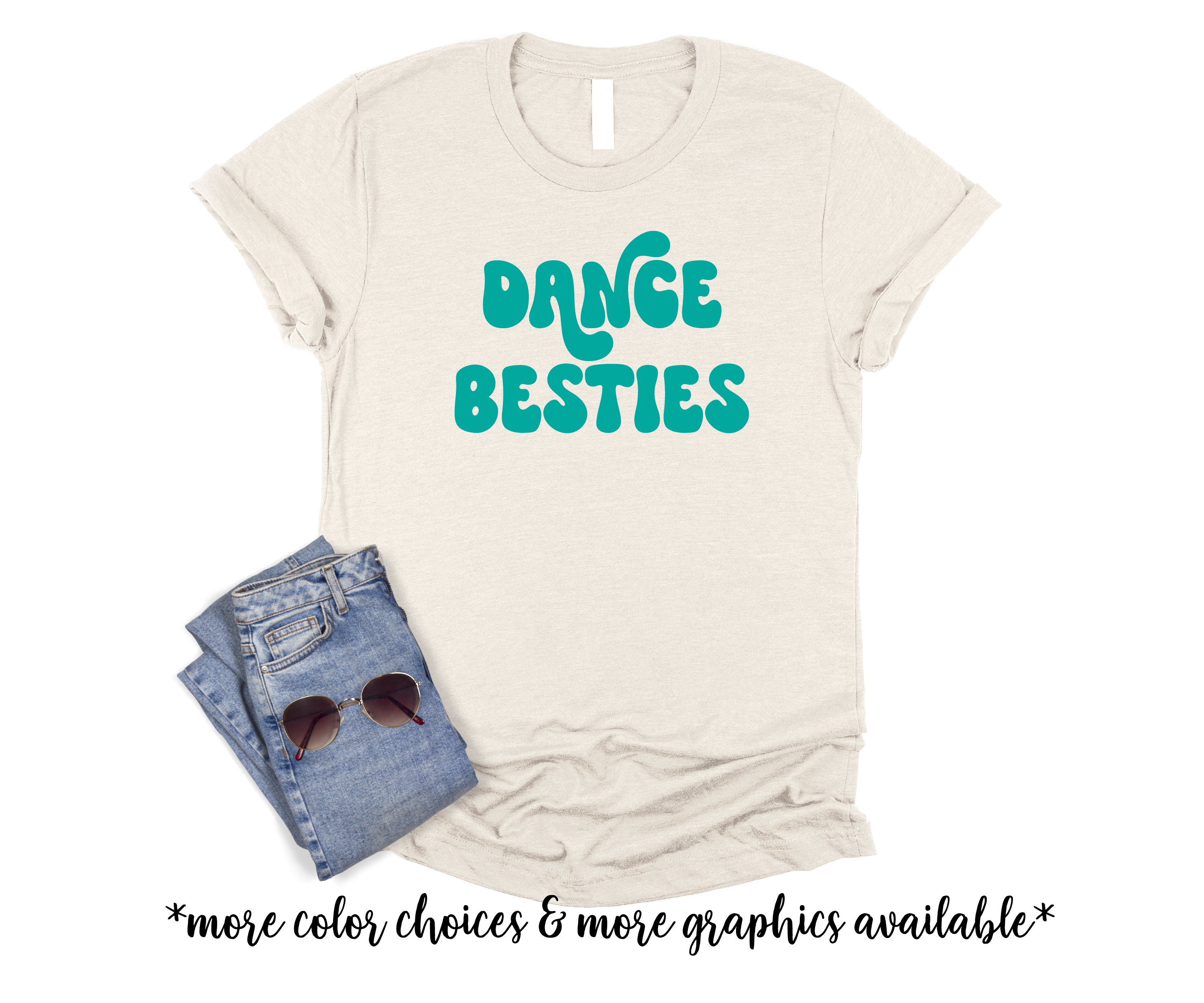 Dance Squad Girl Matching Cheer Team Shirt