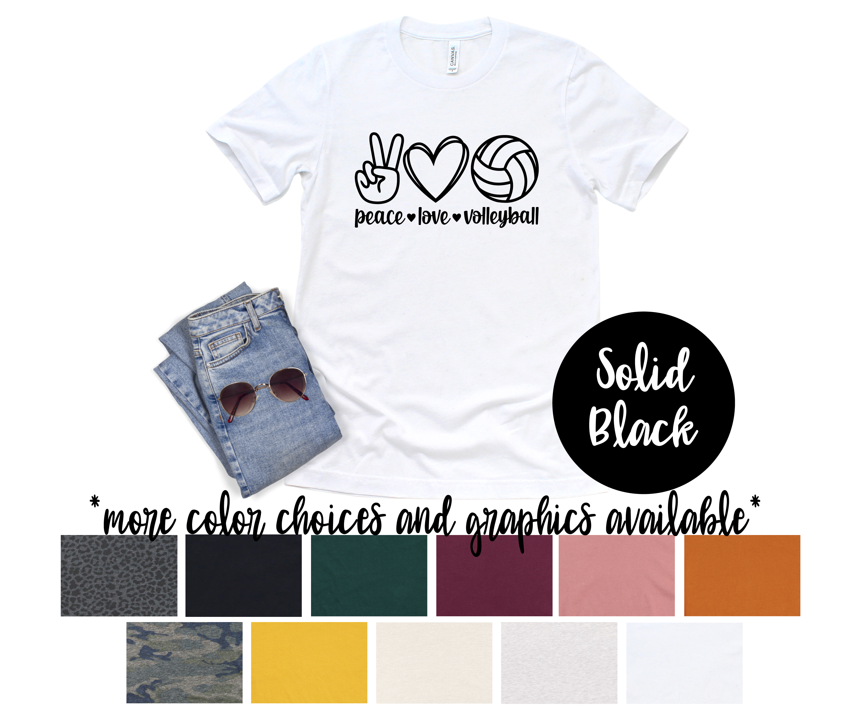 Volleyball Solid Shirt