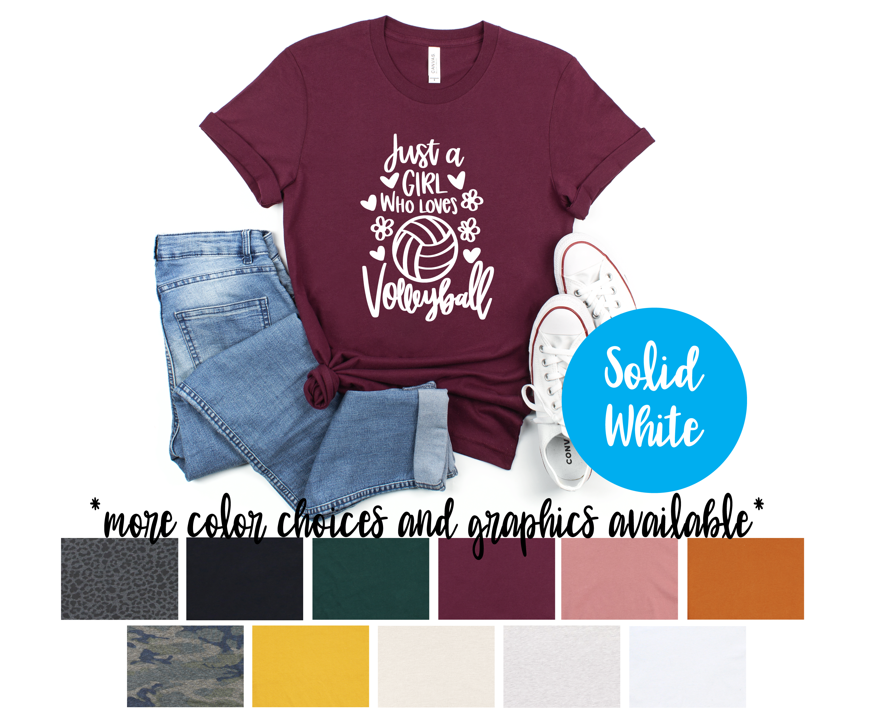 Volleyball Solid Shirt