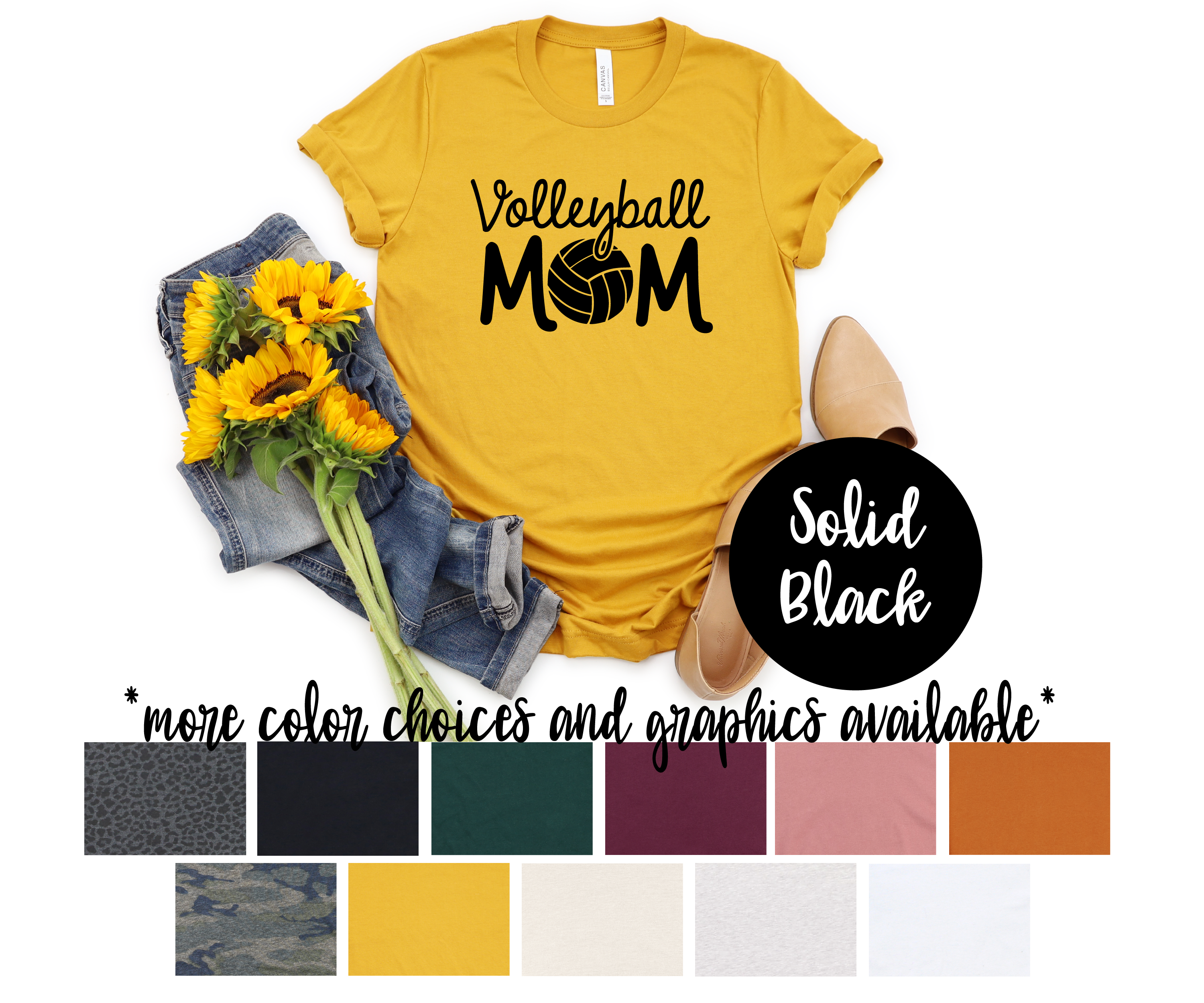 Volleyball Solid Shirt