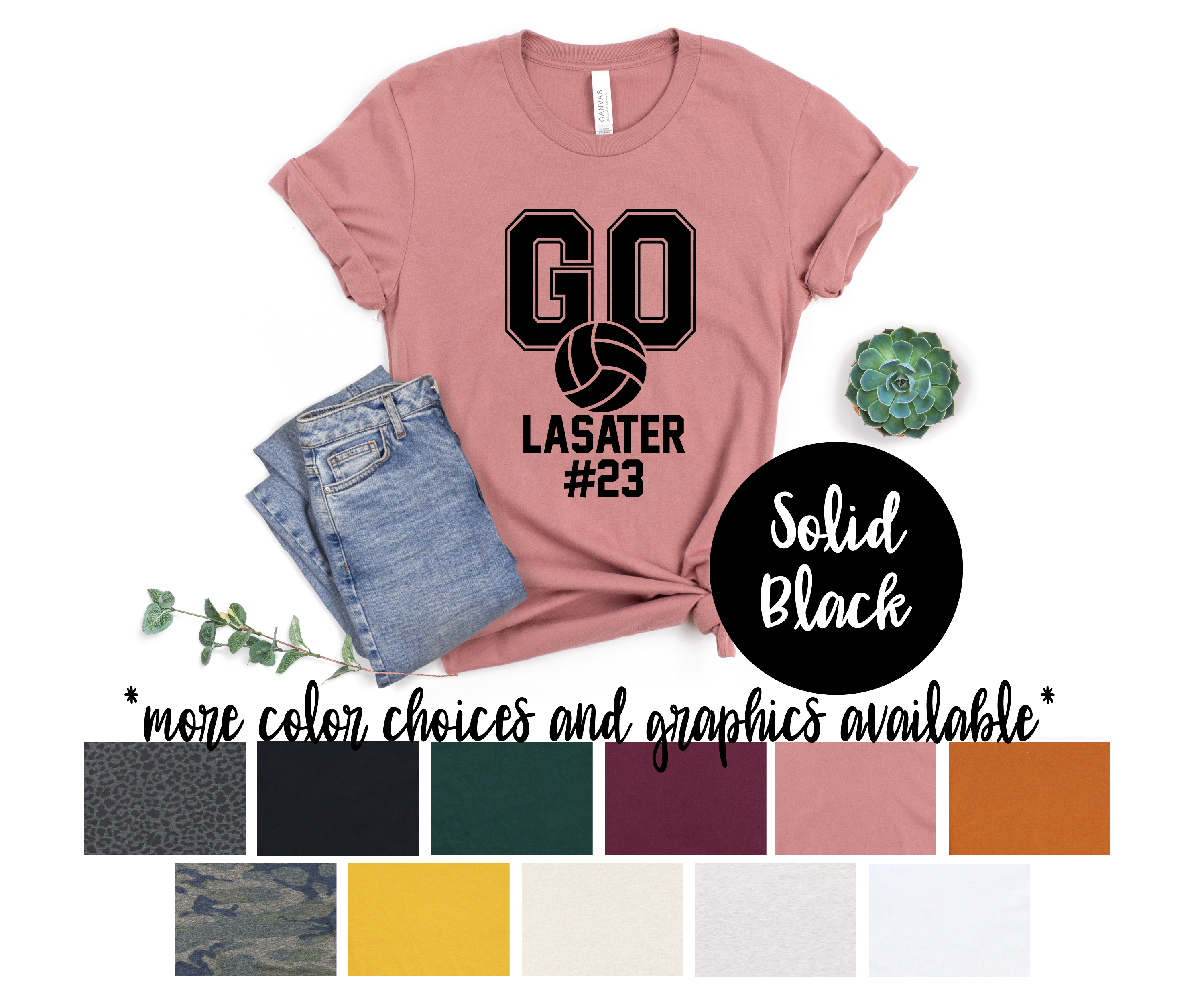 Volleyball Solid Shirt