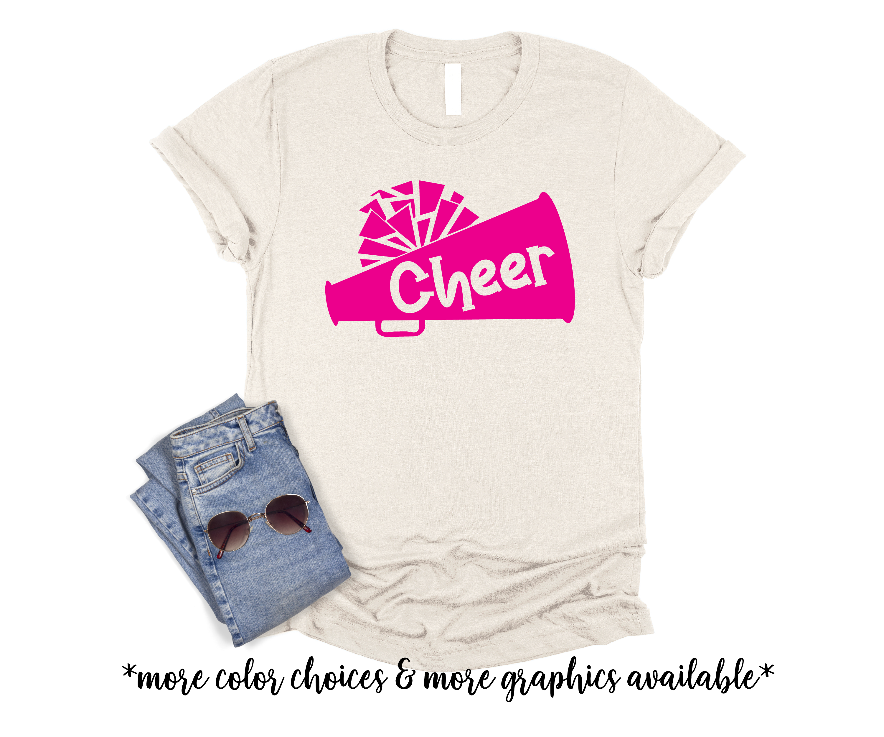 Cheer Squad Girl Matching Cheer Team Shirt