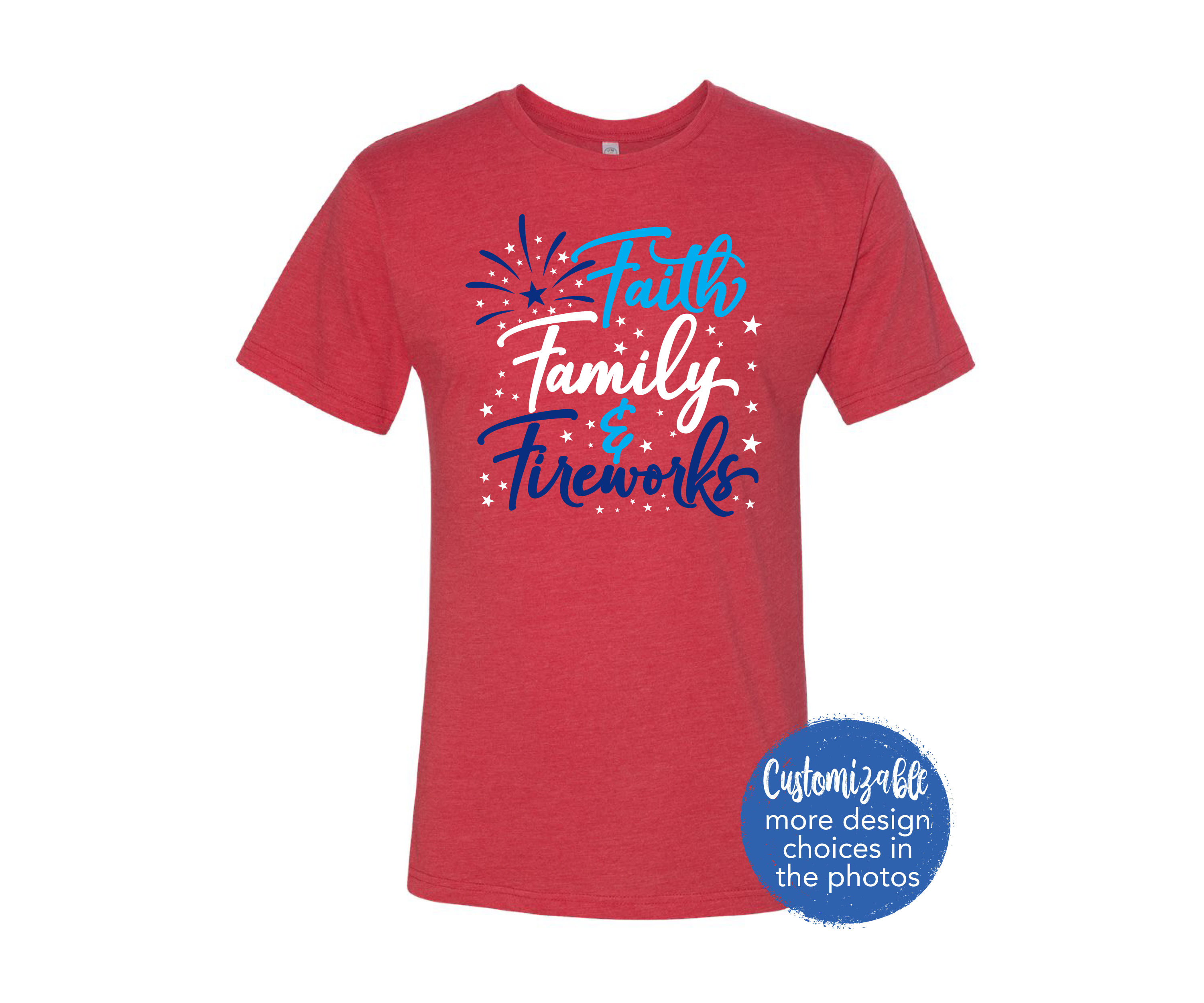 God Bless America 4th of July Tee Independence Day Celebration Shirt