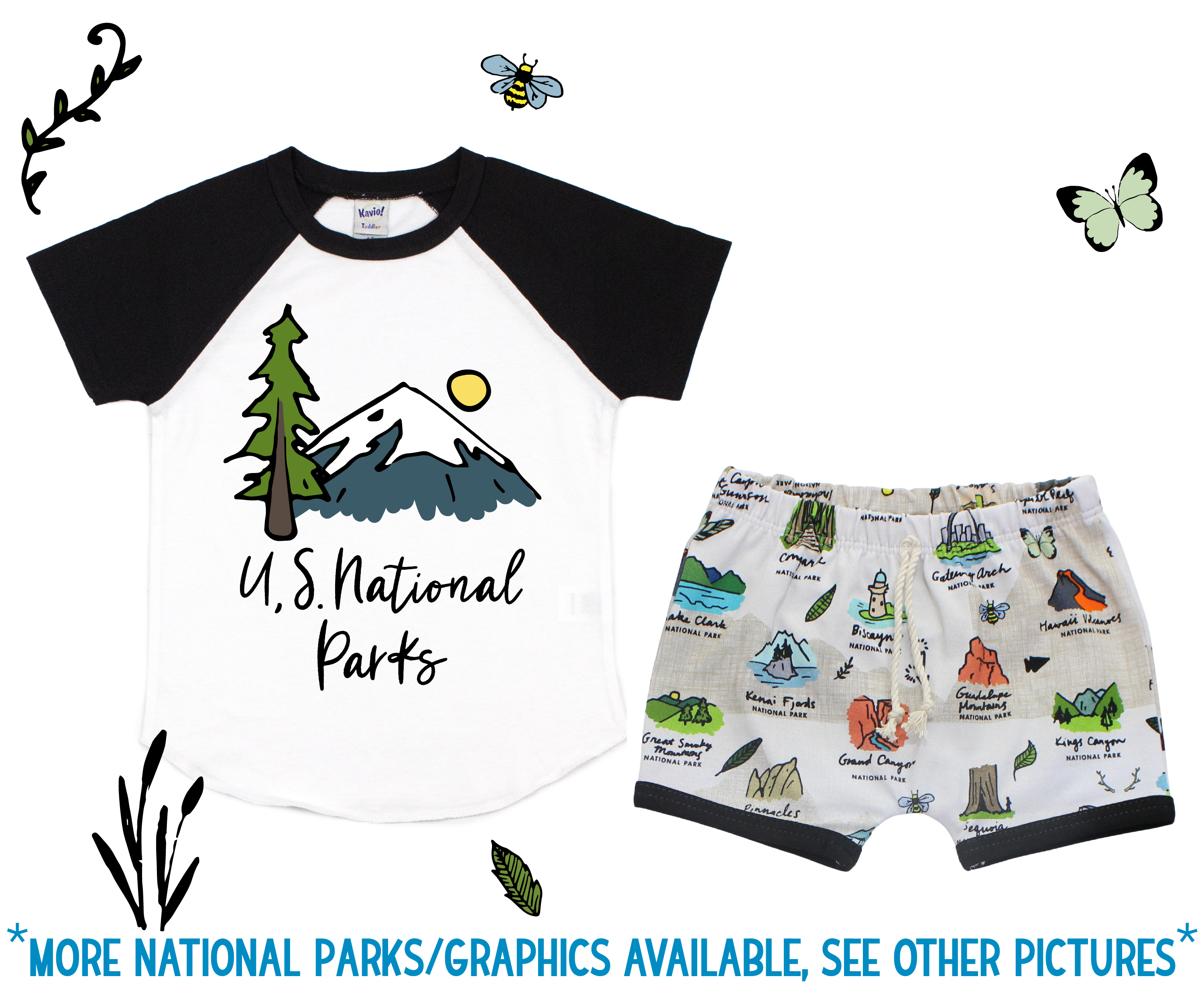 National Park Unisex Short Outfit