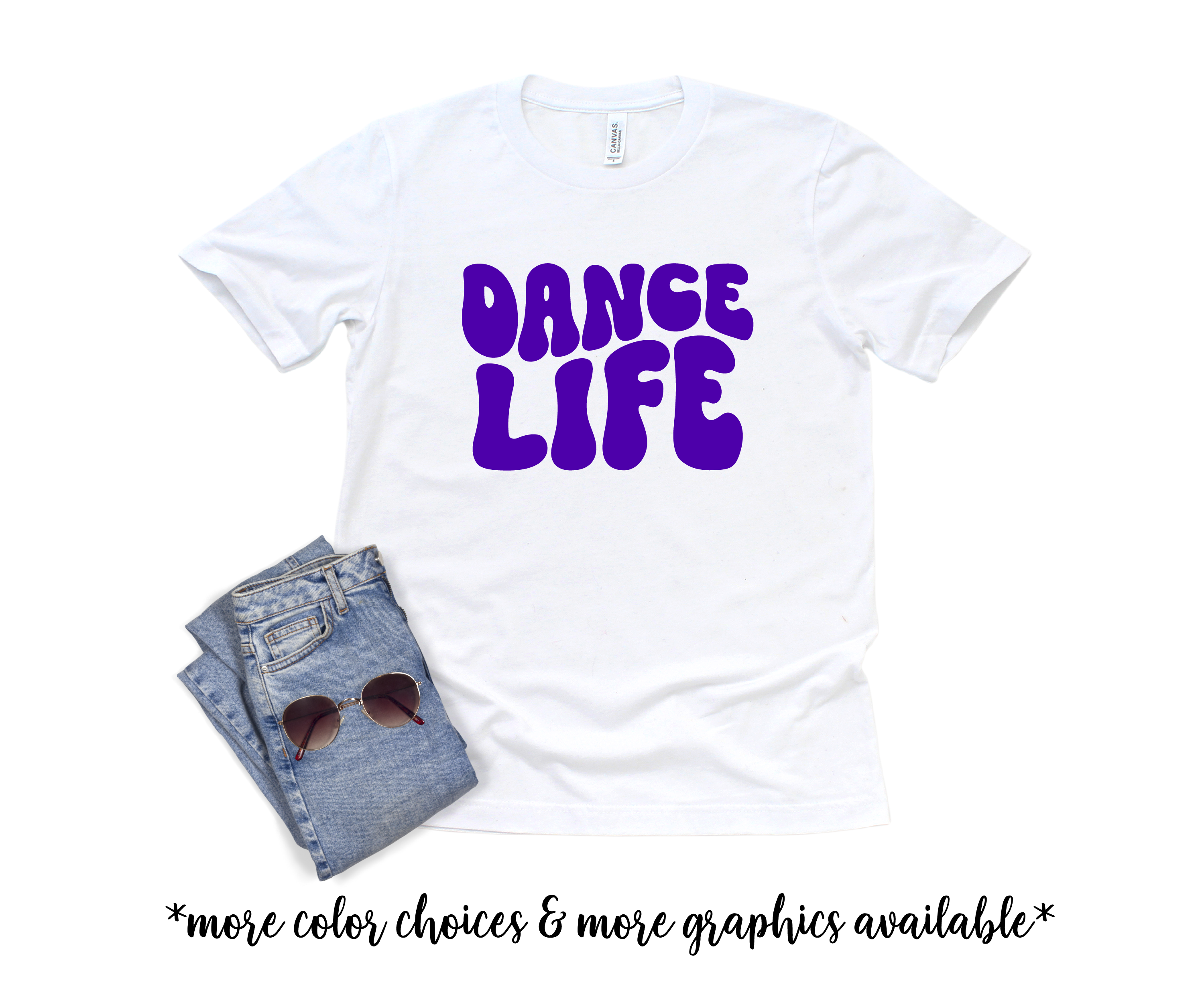 Dance Squad Girl Matching Cheer Team Shirt