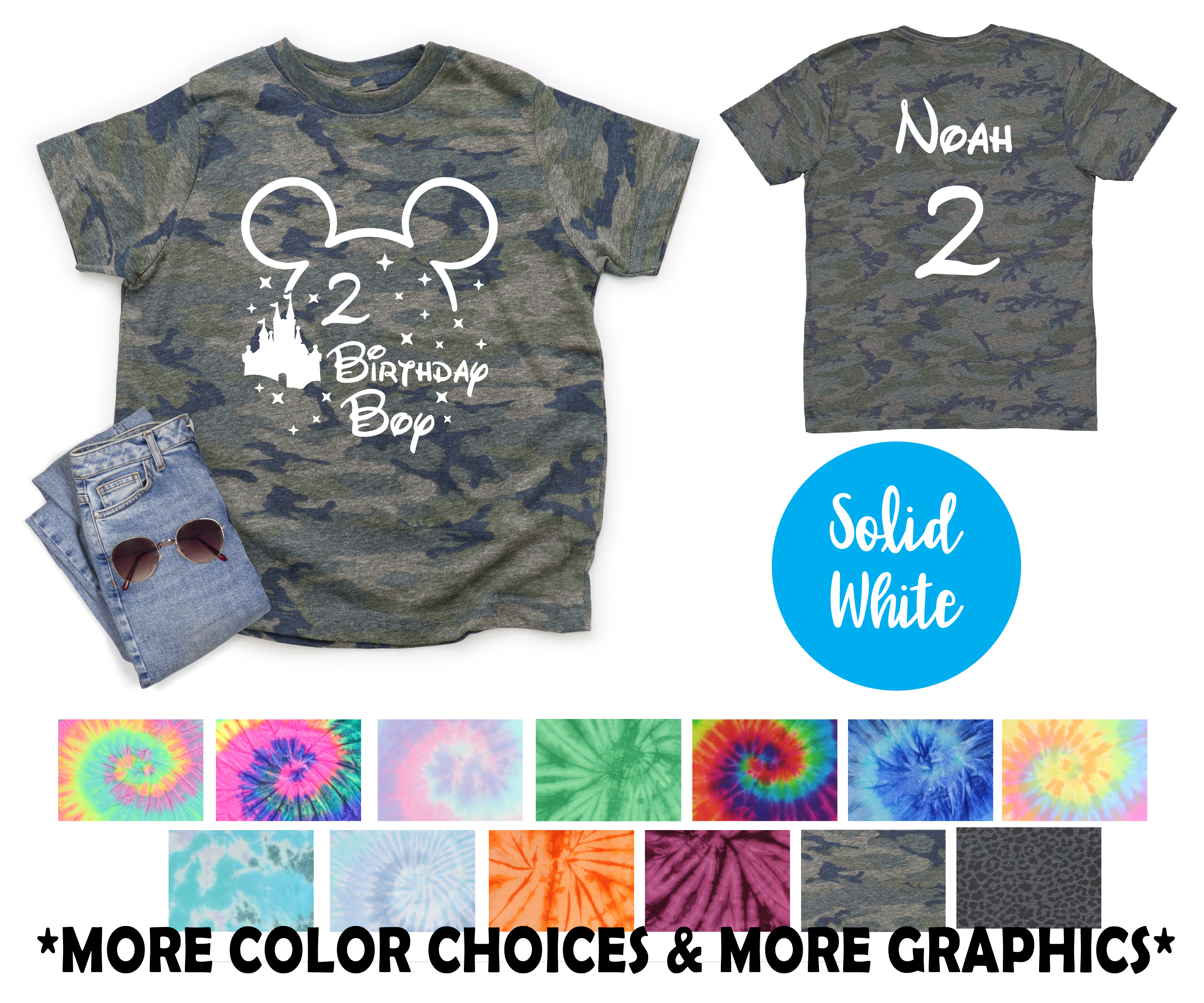 Customizable Birthday Boy Shirt