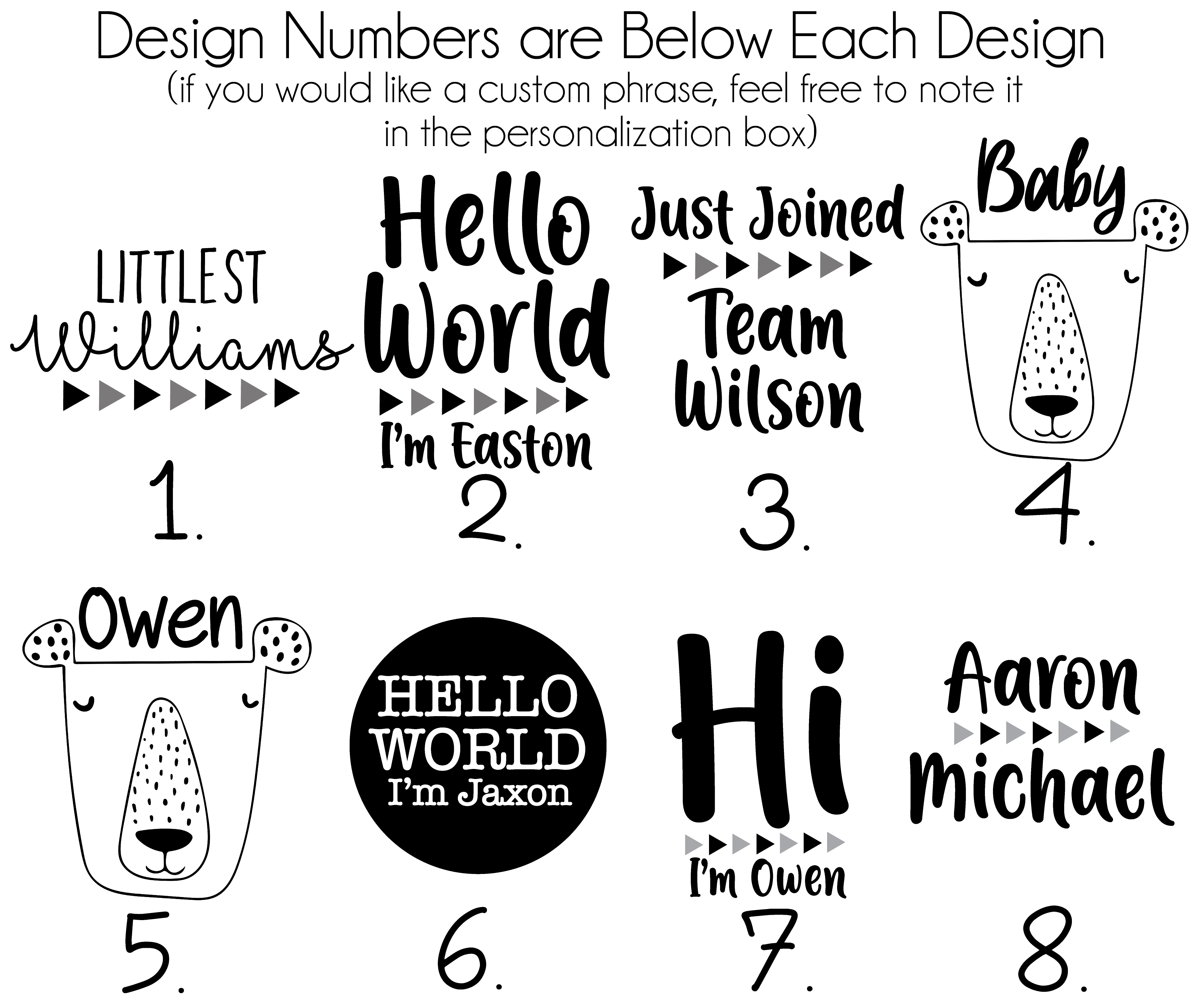 Baby Boy Bear Faces Outfit