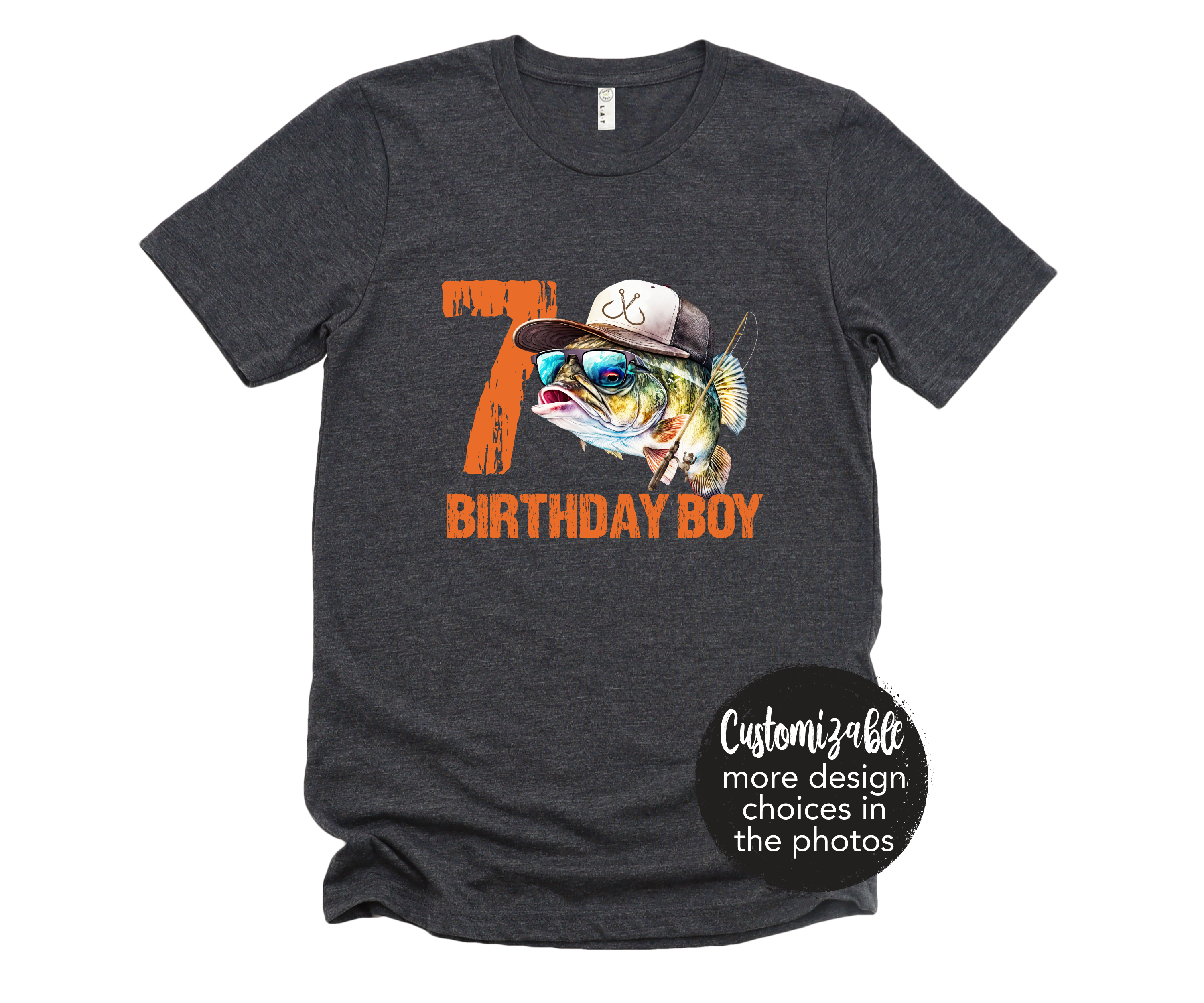 Birthday Boy Fishing Shirt