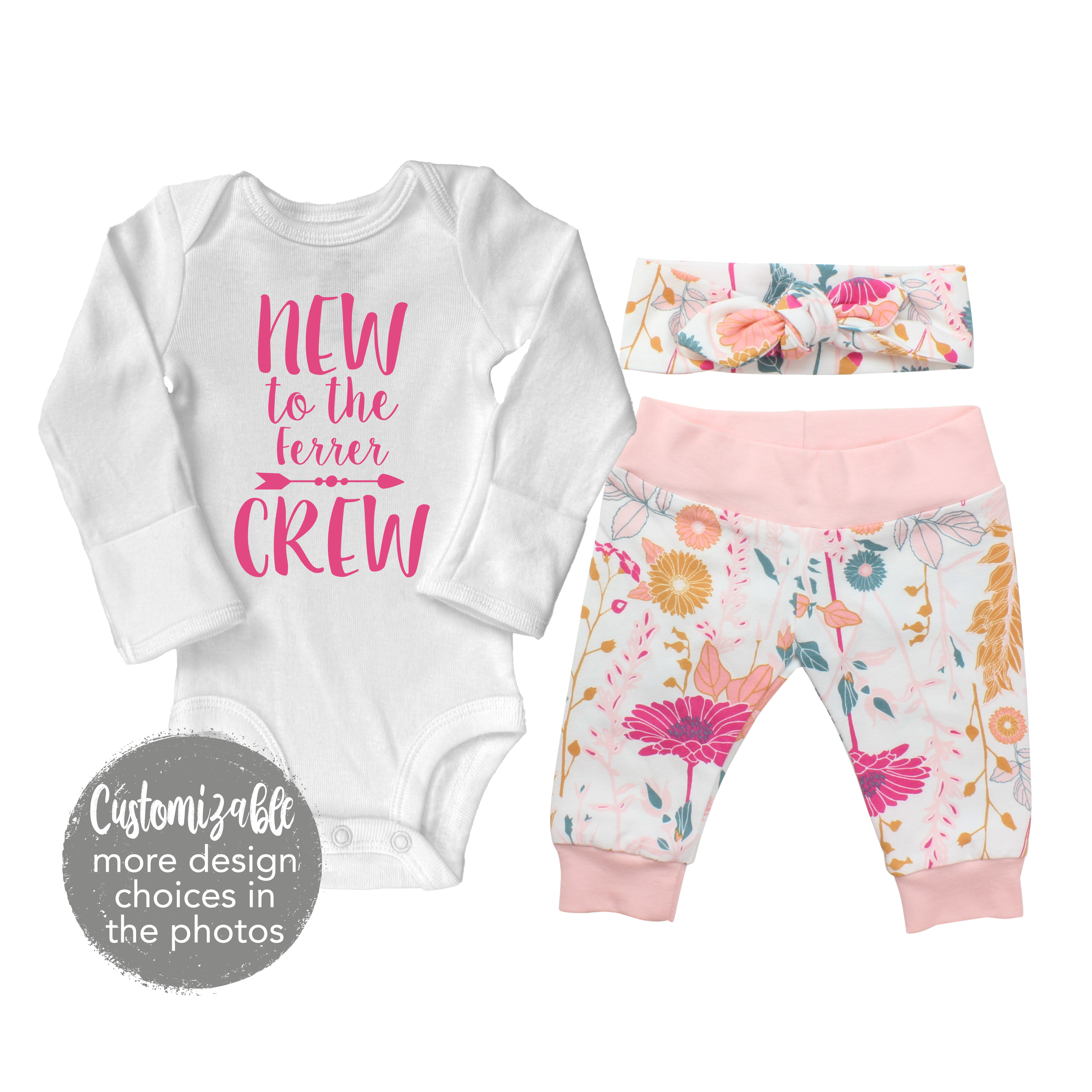 Wildflower Baby Girl Outfit
