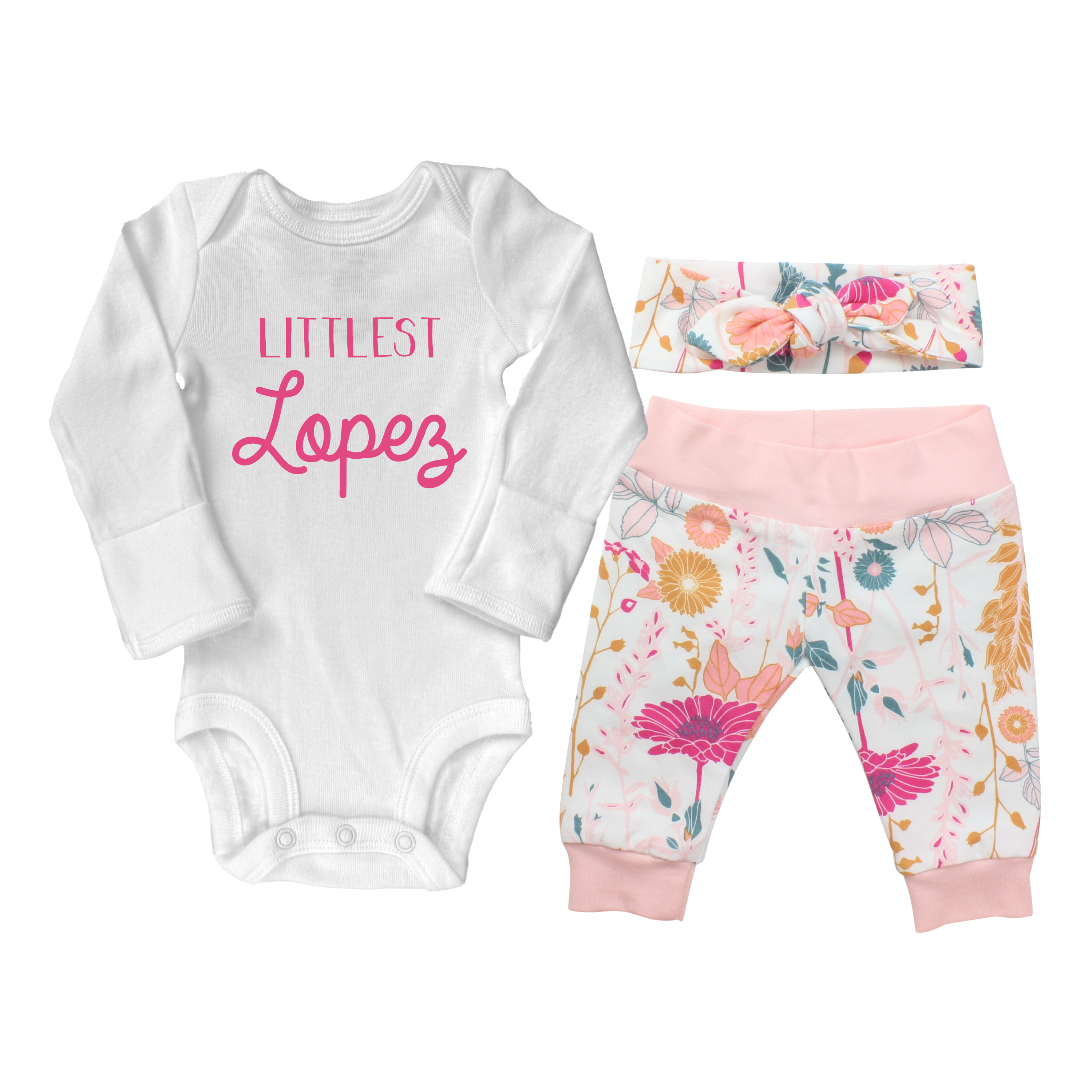 Wildflower Baby Girl Outfit