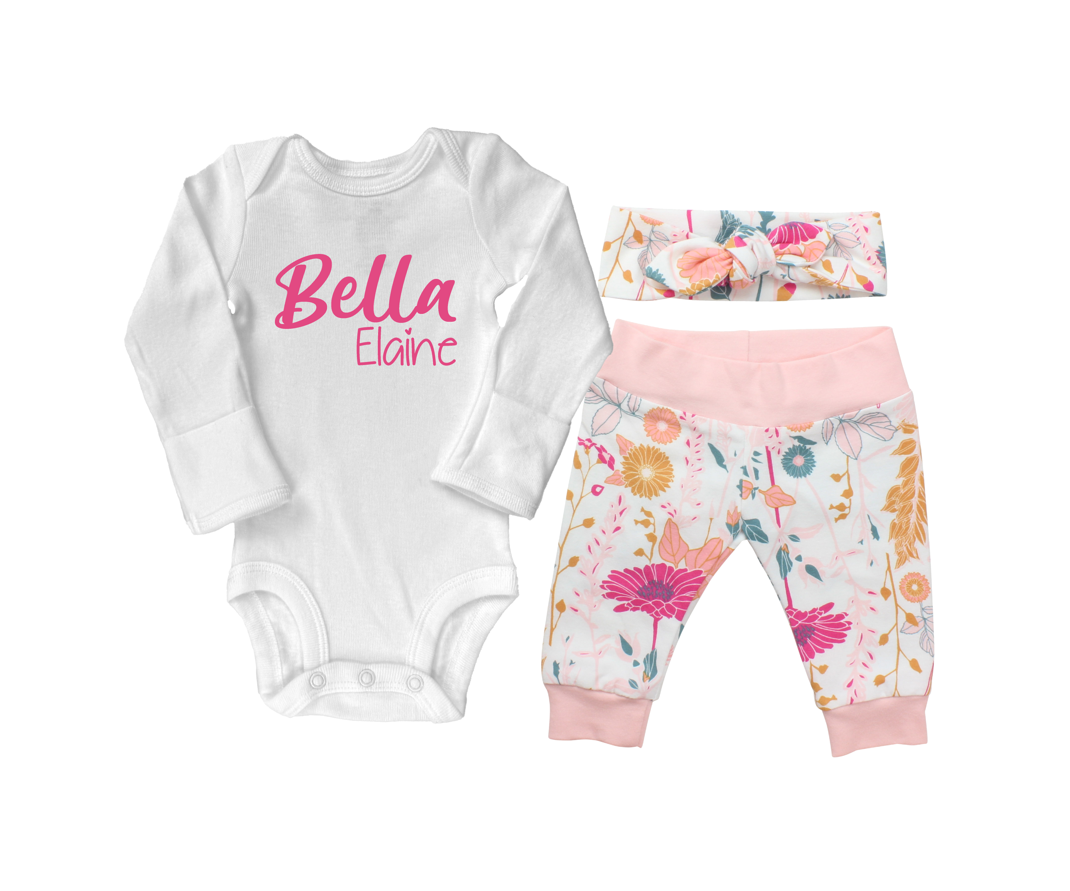 Wildflower Baby Girl Outfit