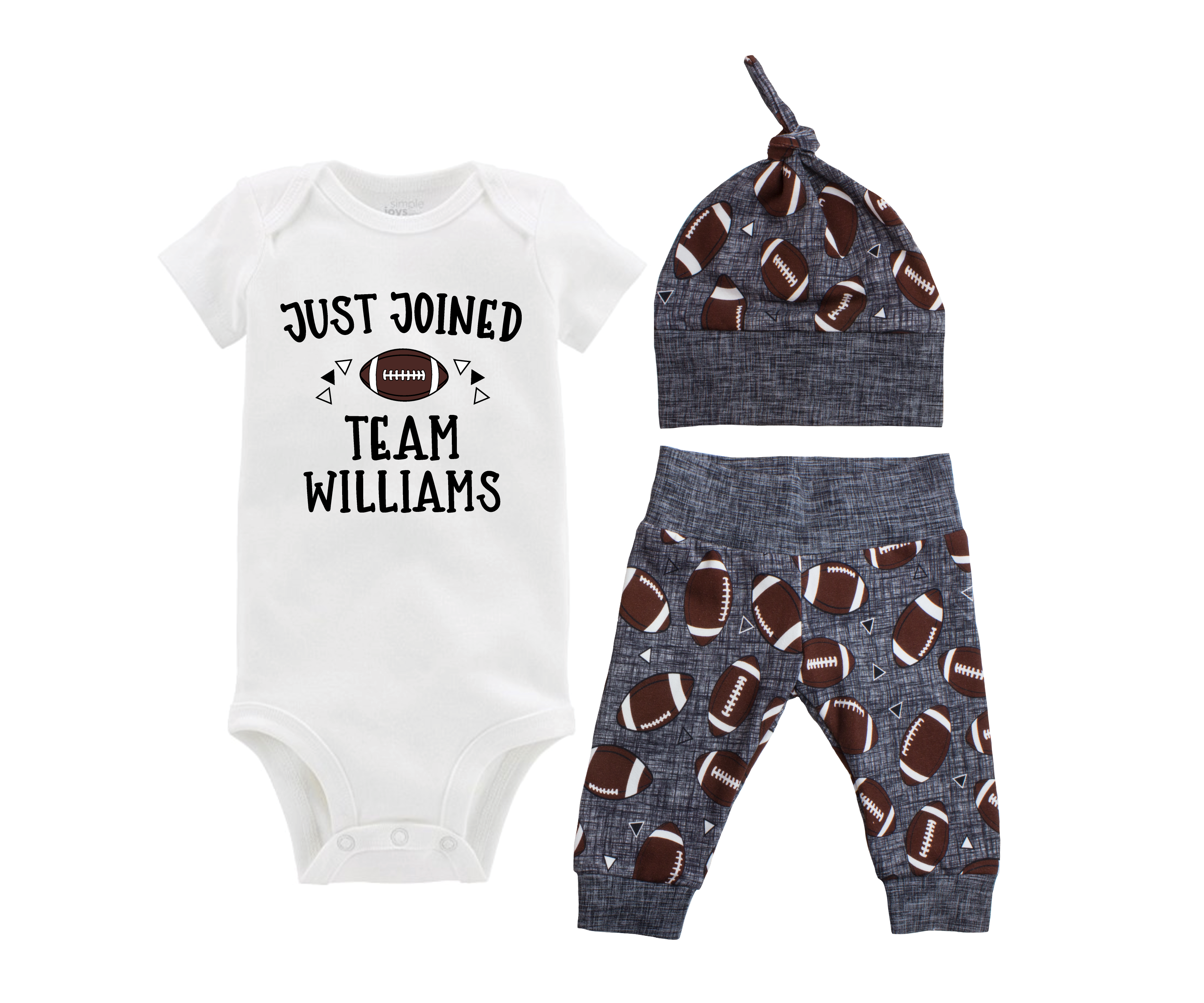 Football Baby Boy Outfit