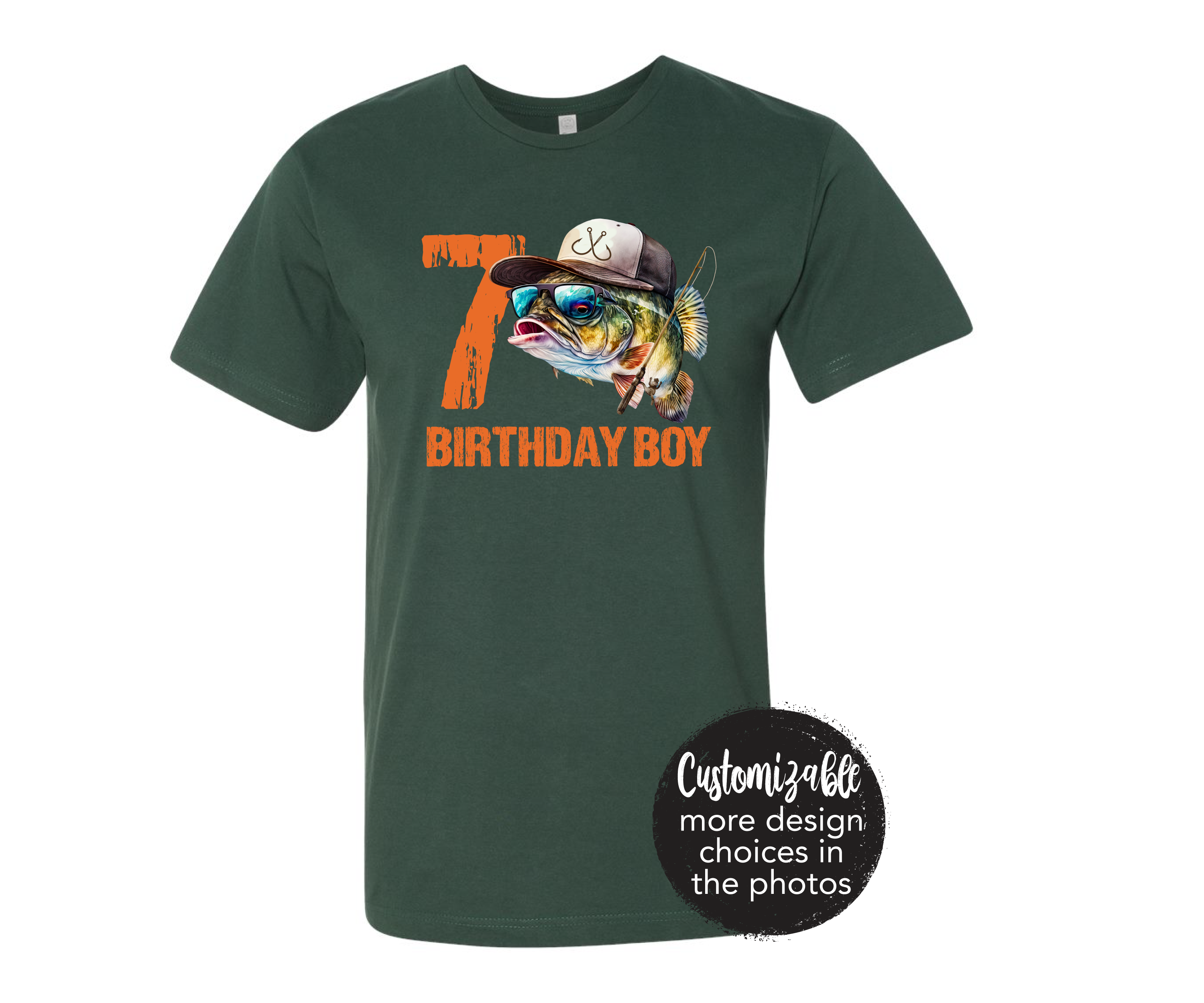 Birthday Boy Fishing Shirt
