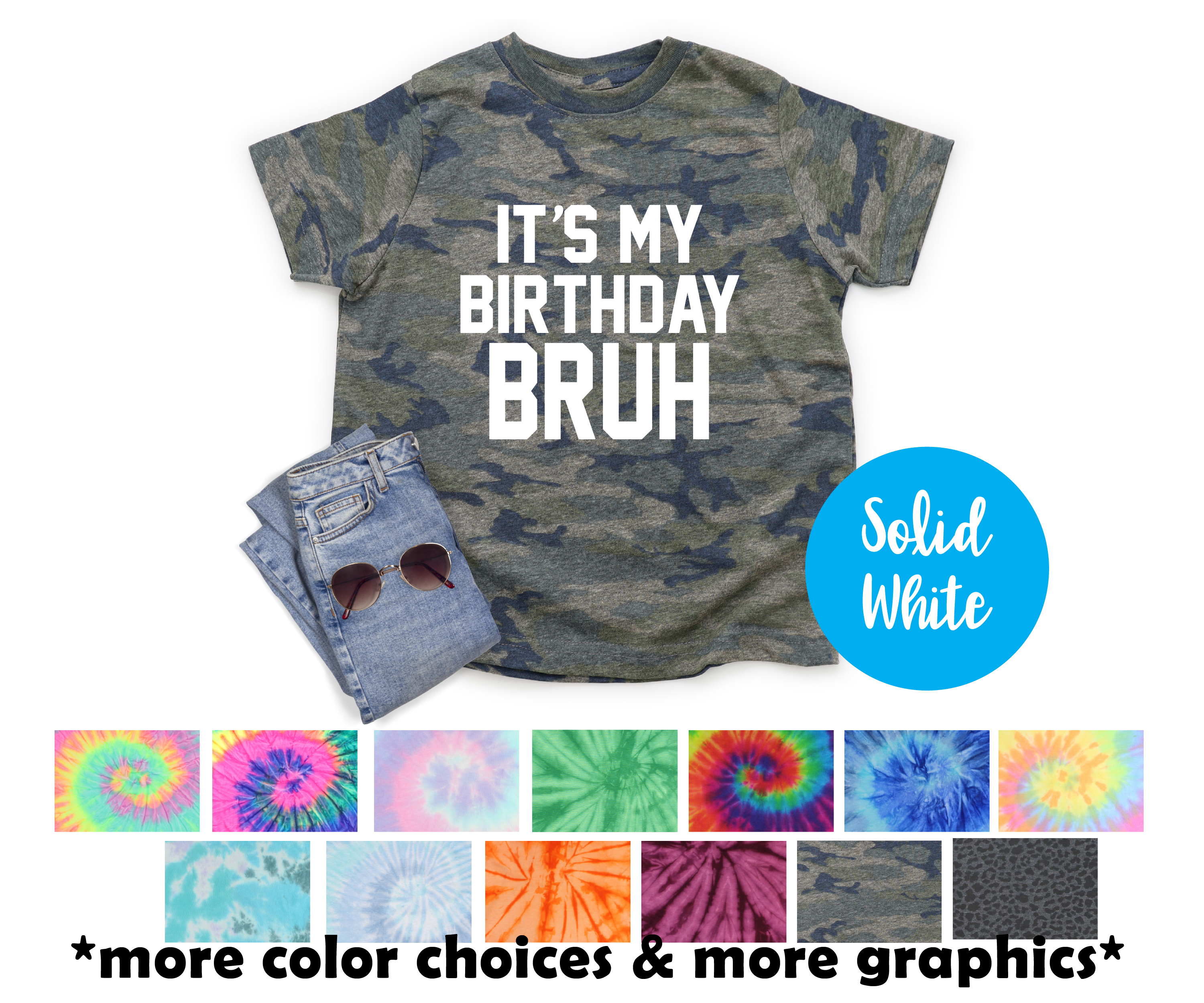 It's My Birthday Bruh Boy Birthday Shirt