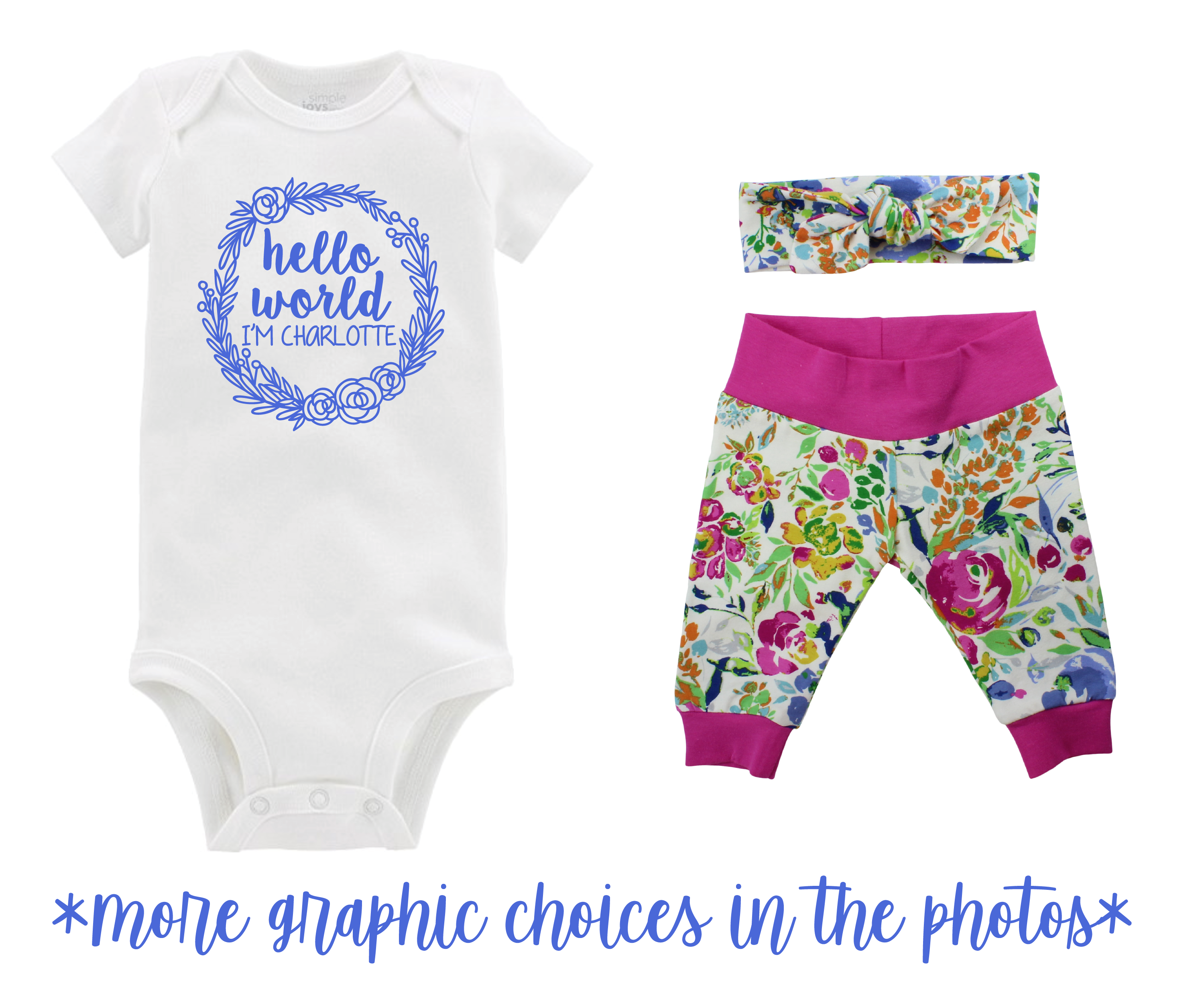 Floral Baby Girl Outfit