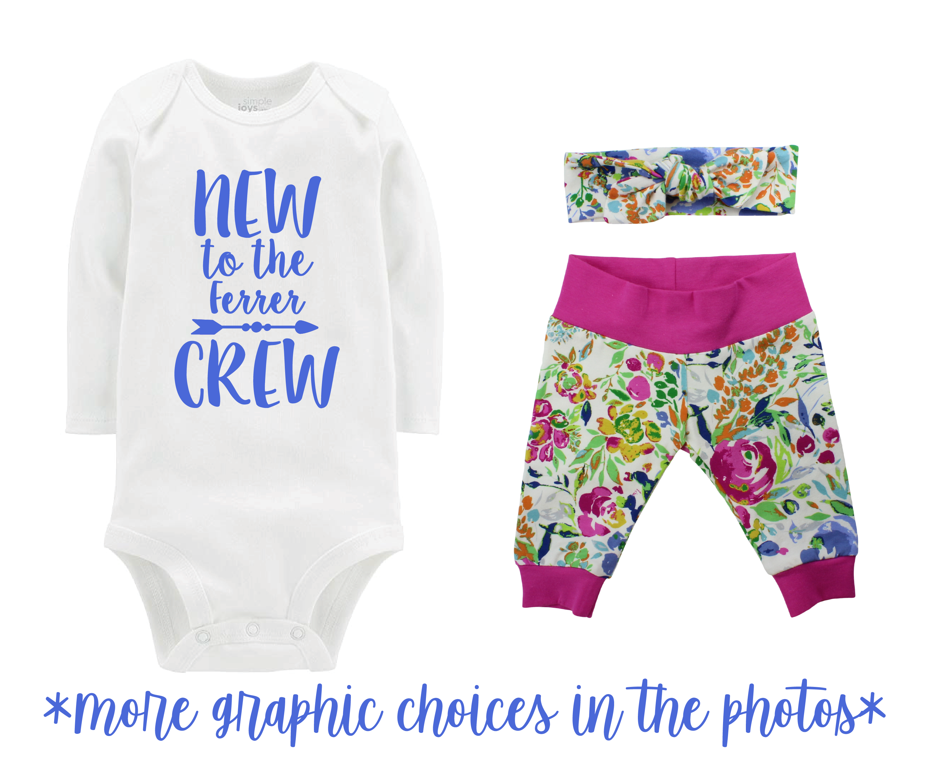 Floral Baby Girl Outfit