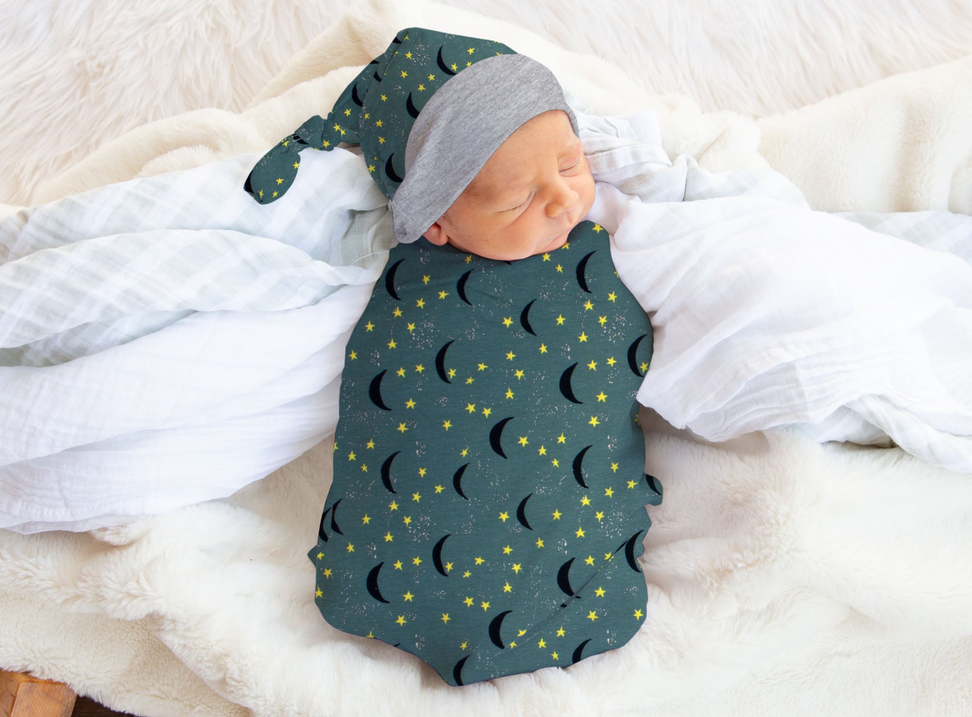 Boy Moons Baby Outfit