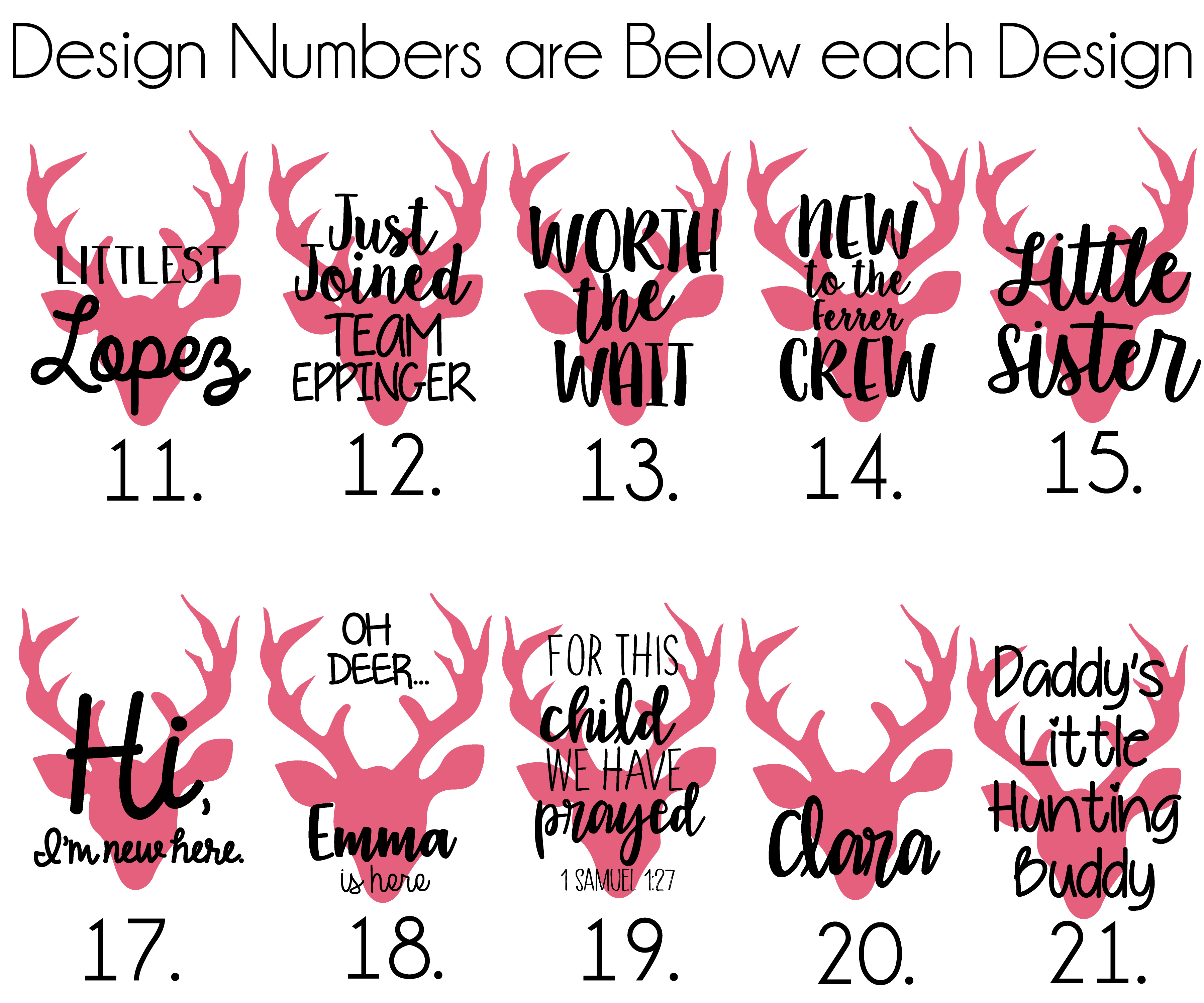 Pink Deer Baby Girl Outfit