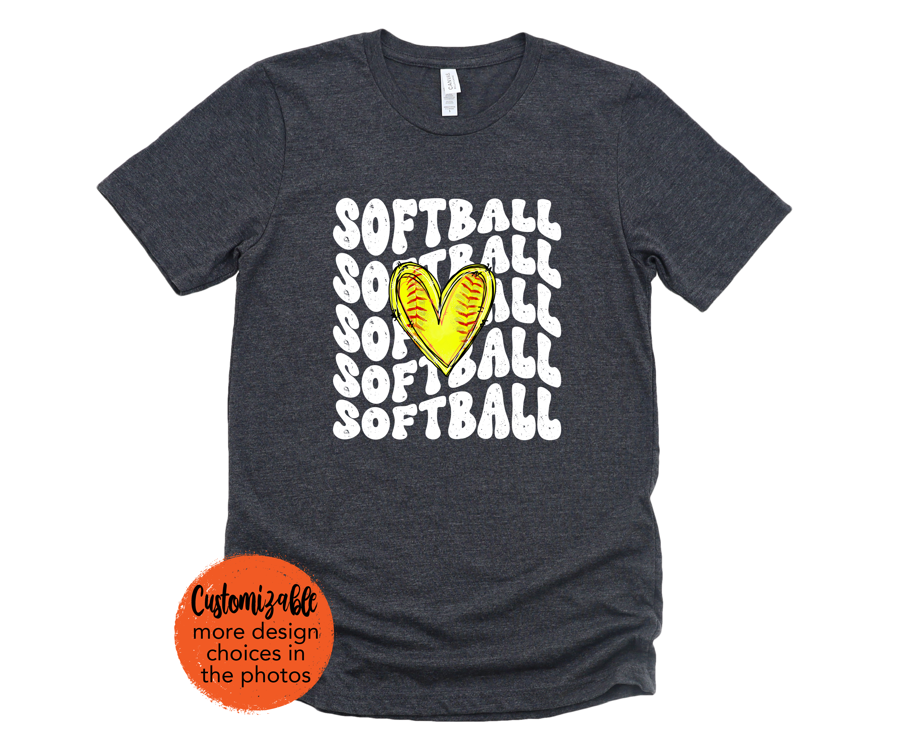 Heart Sport Gymnastics Volleyball Soccer Tennis Basketball Girl Sport Tee Unisex Personalized Name Number