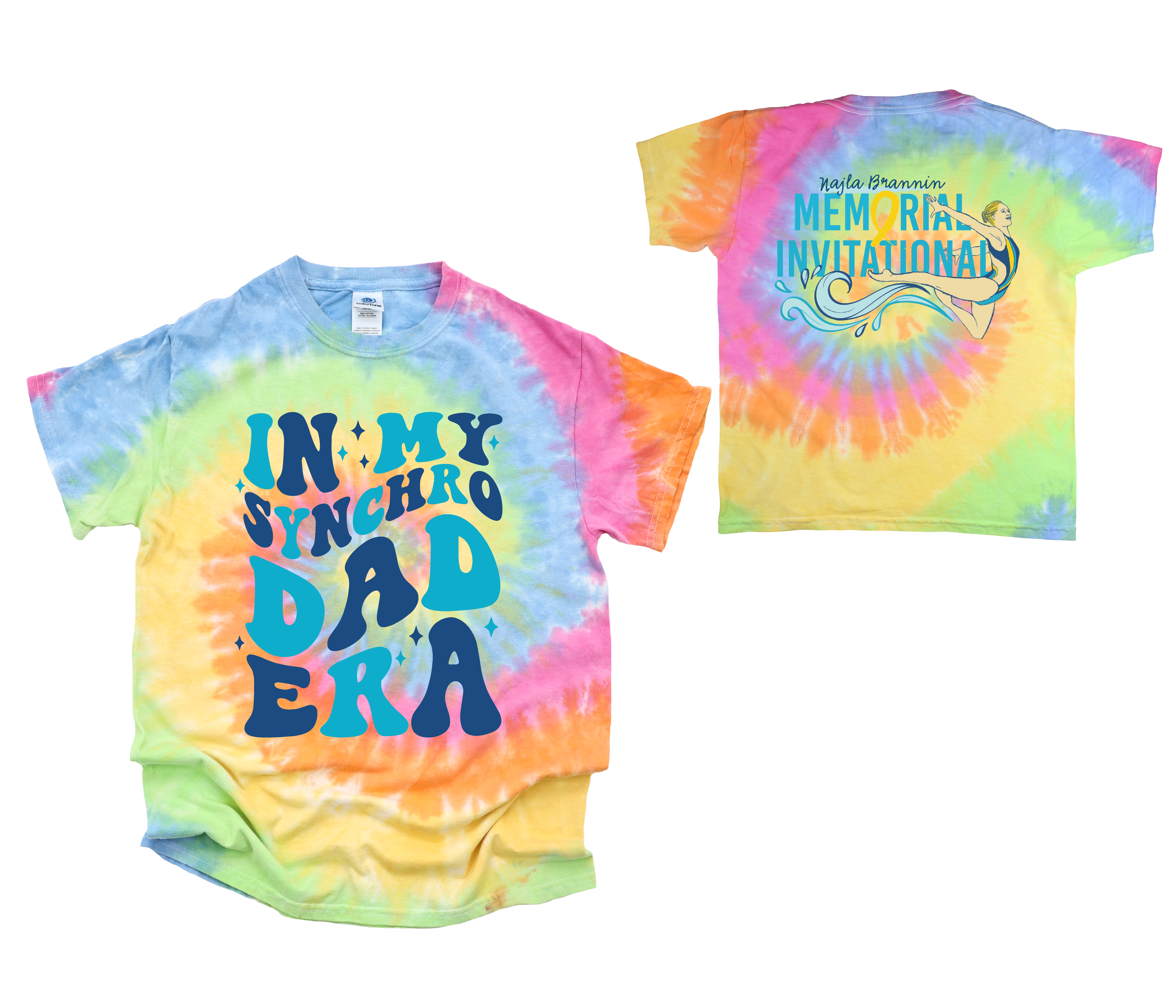 In My Synchro DAD Era Tie-Dye Shirt