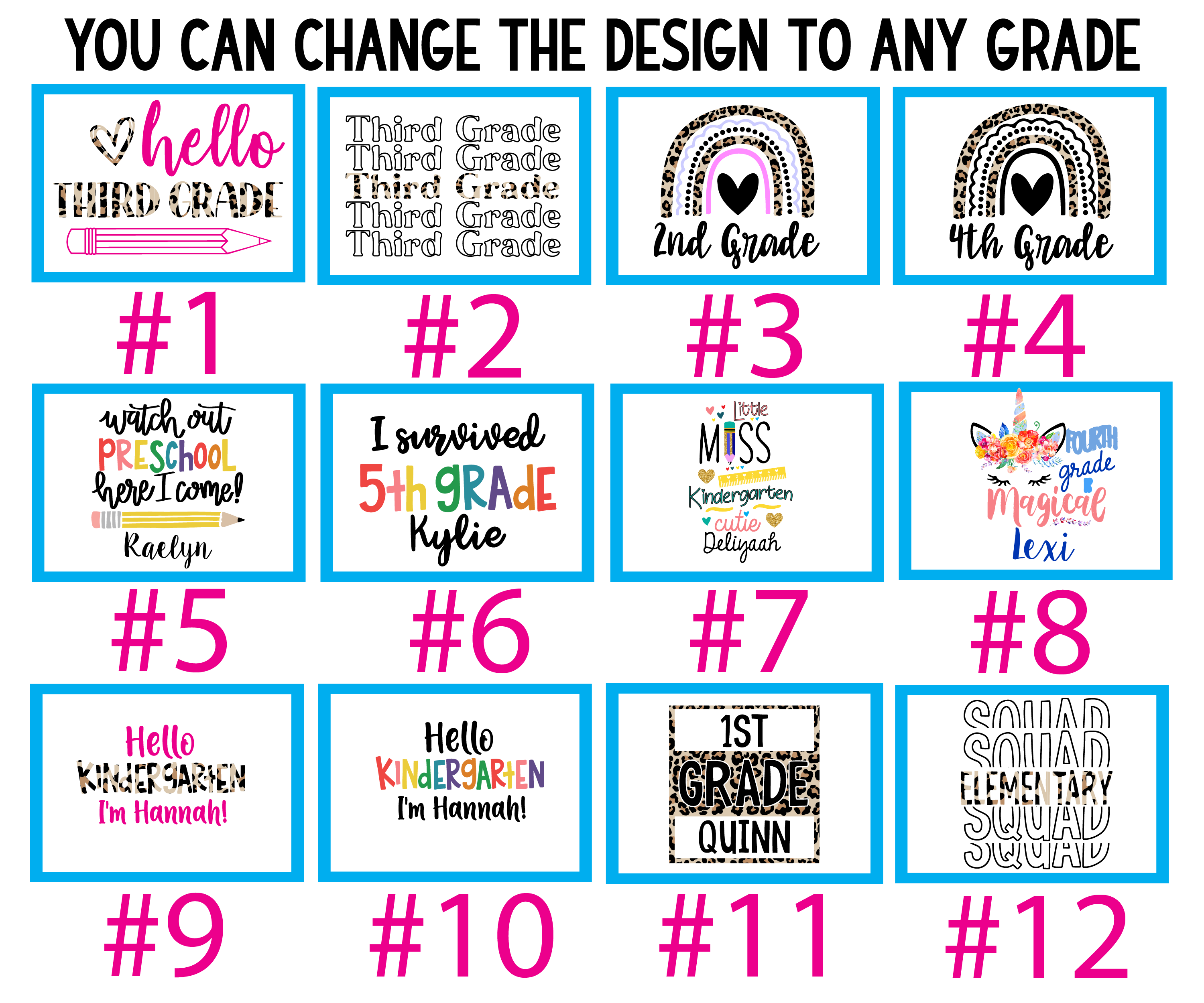 Printed Back to School Shirt