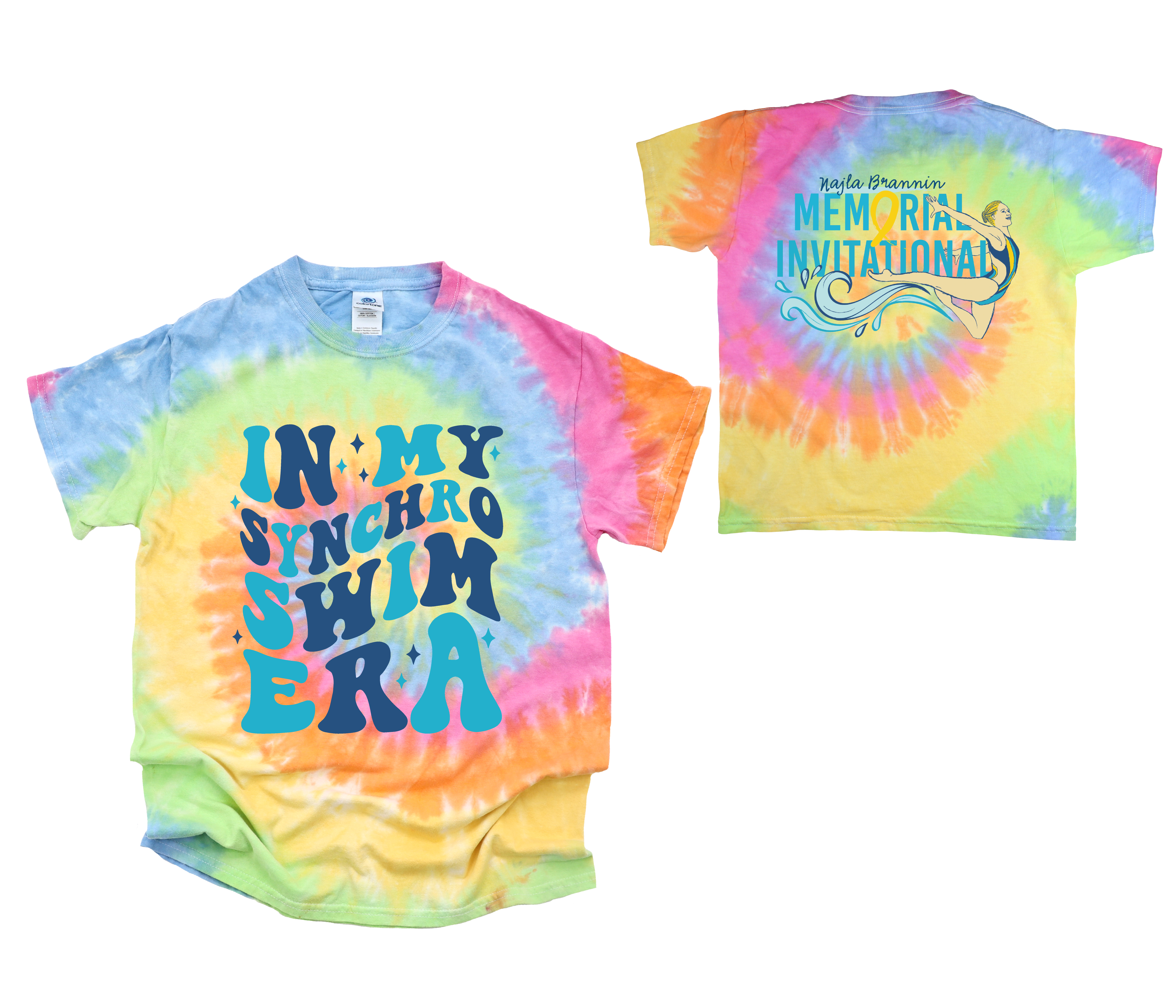 In My Synchro SWIM Era Tie-Dye Shirt