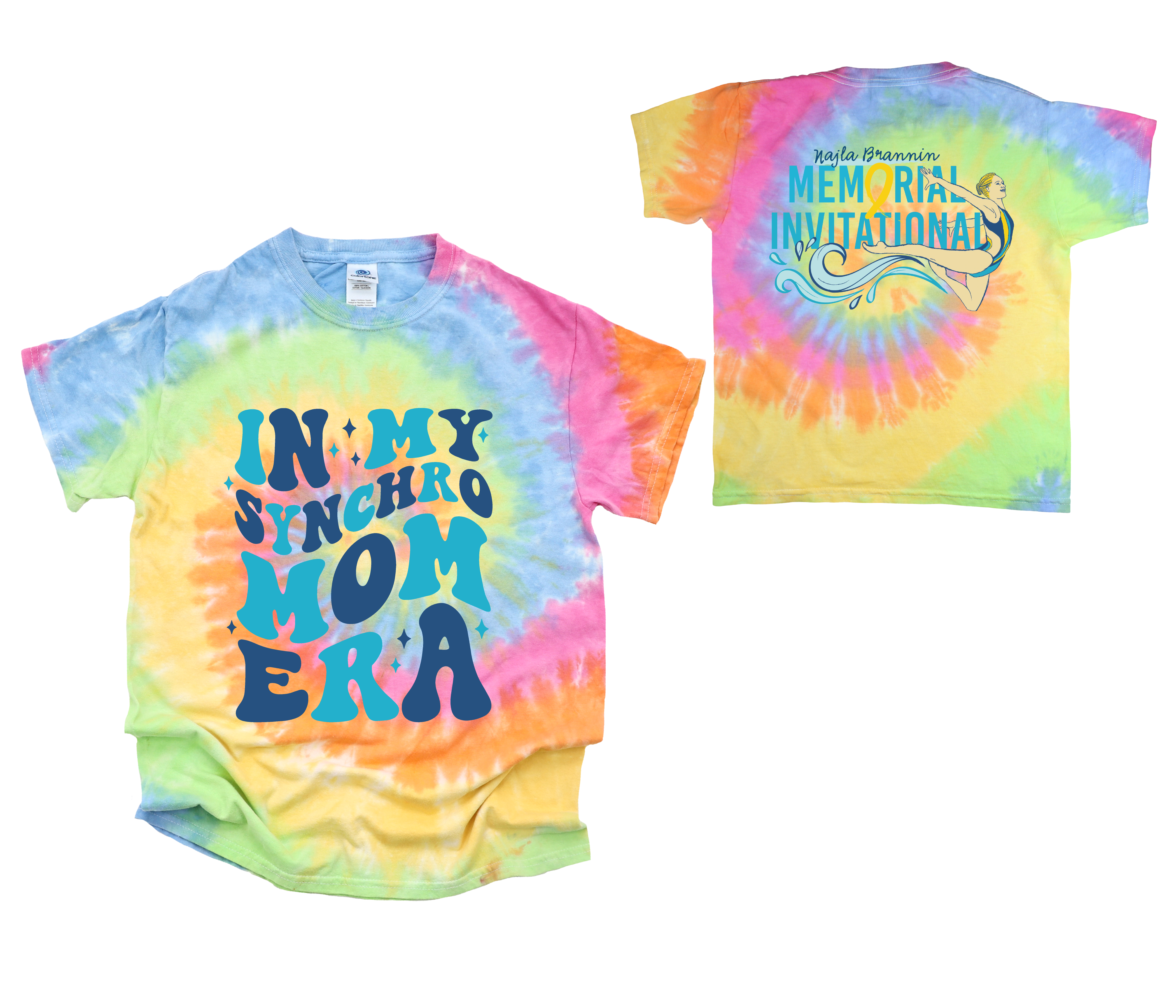 In My Synchro MOM Era Tie-Dye Shirt