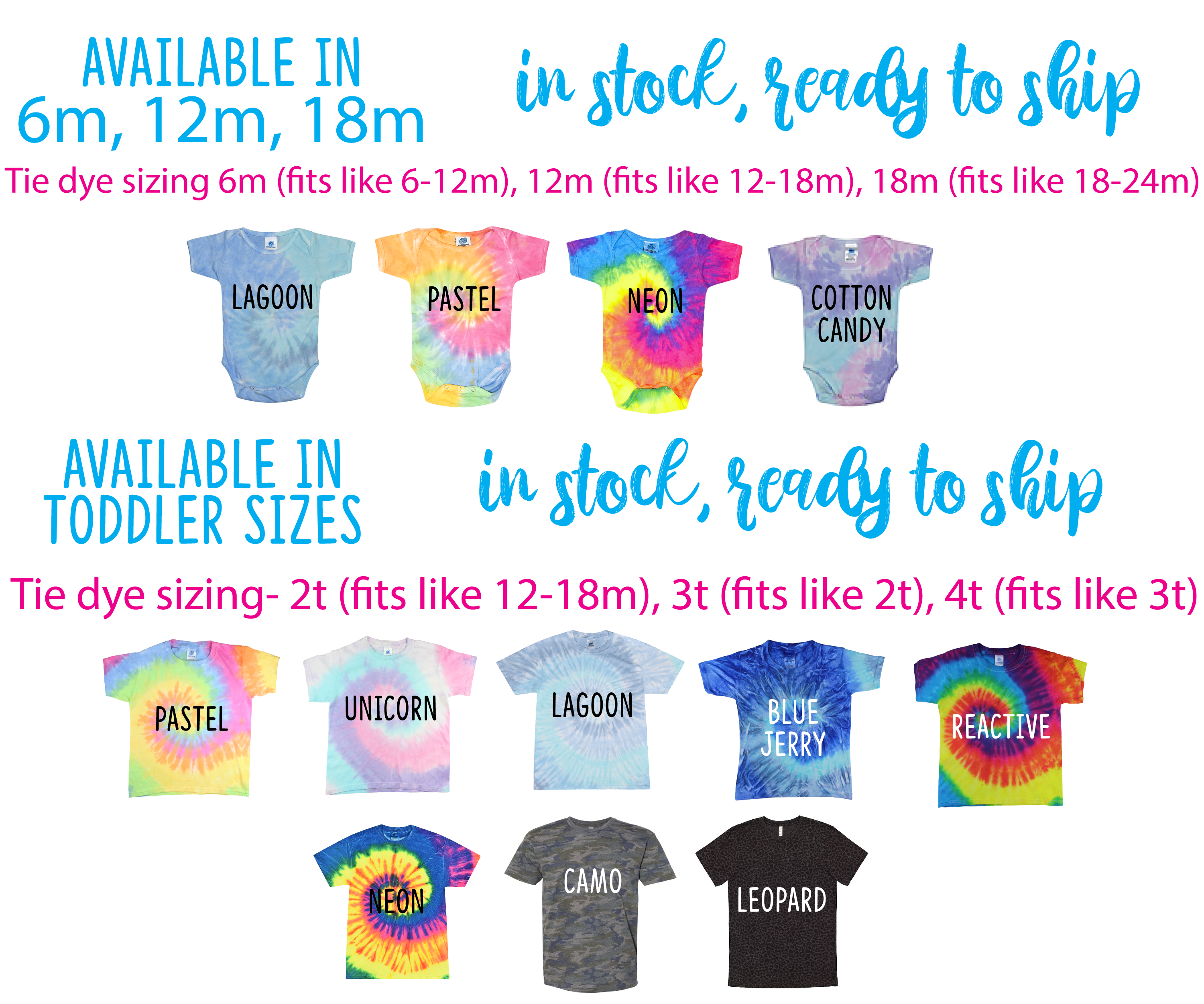 Custom Tie Dye Shirt Special Order Tie Dye