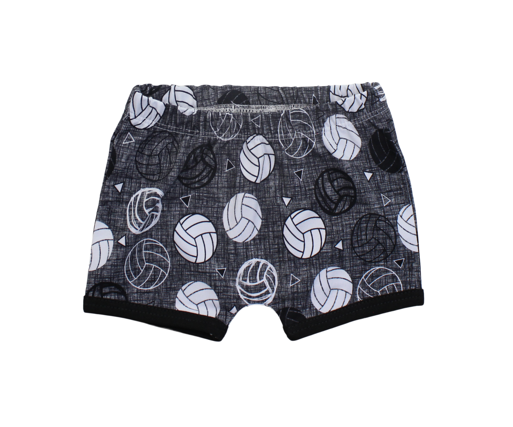 Boy Sports Themed Knit Shorts