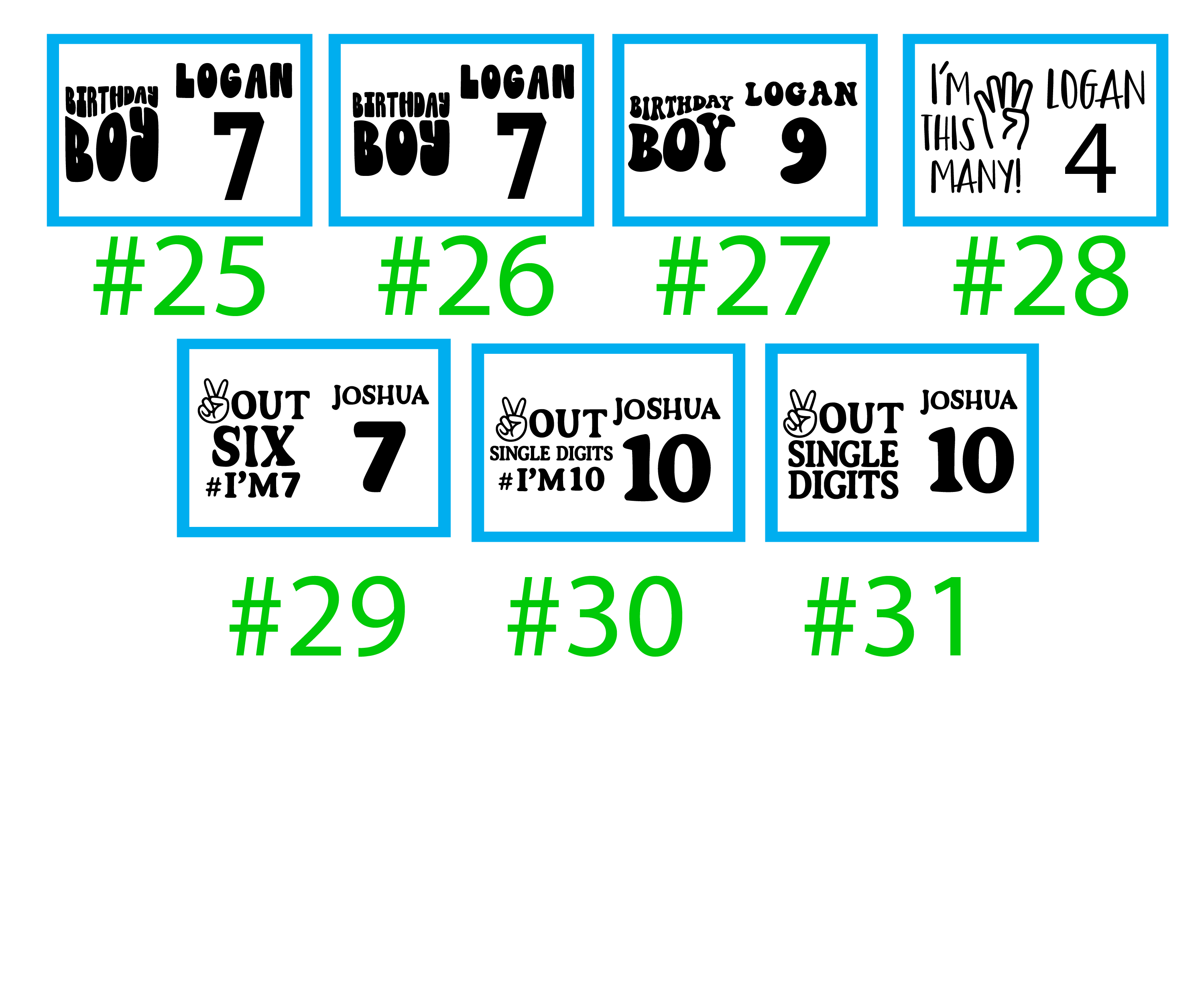Customizable Birthday Boy Shirt