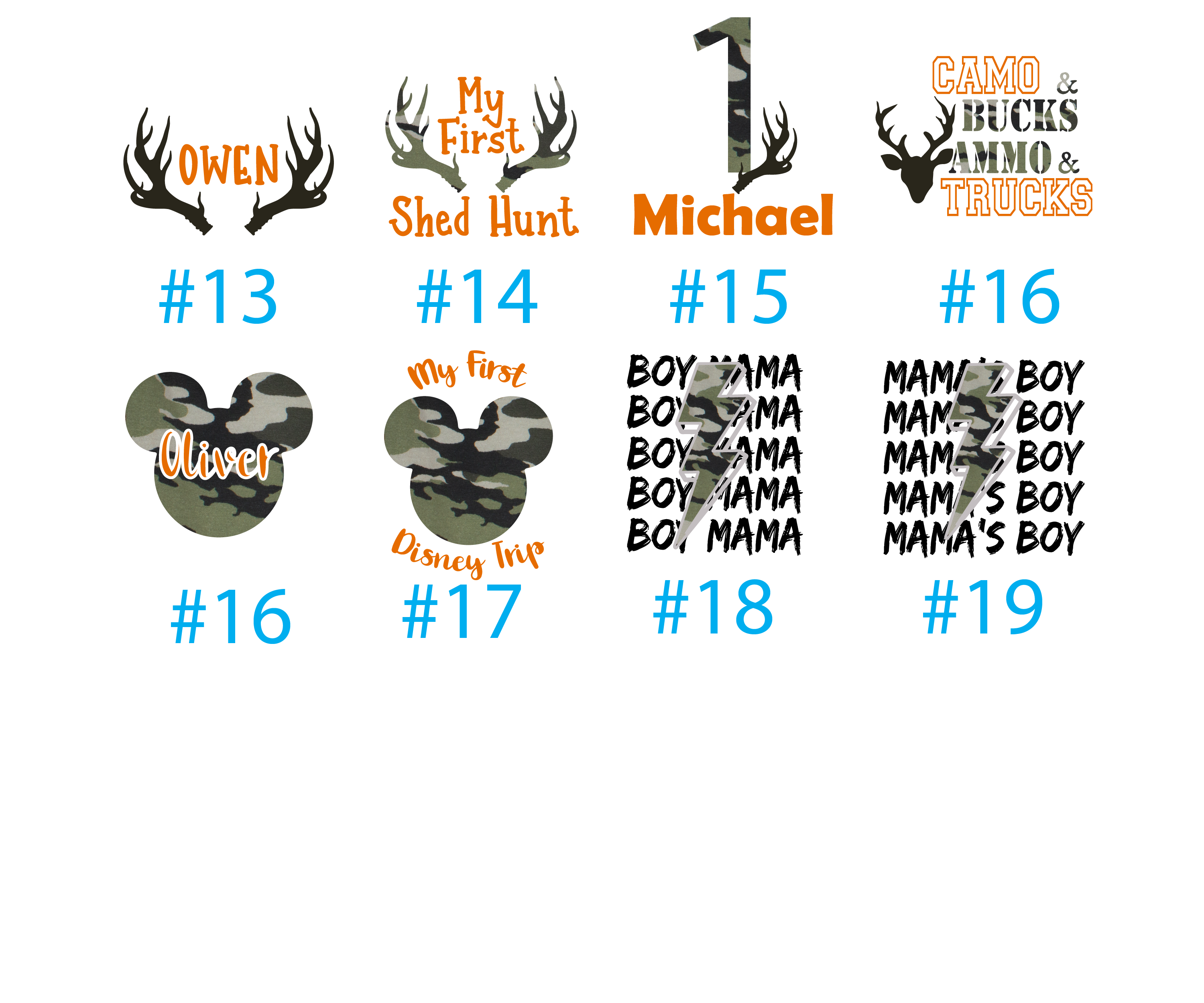 Camo Toddler Boy Outfit