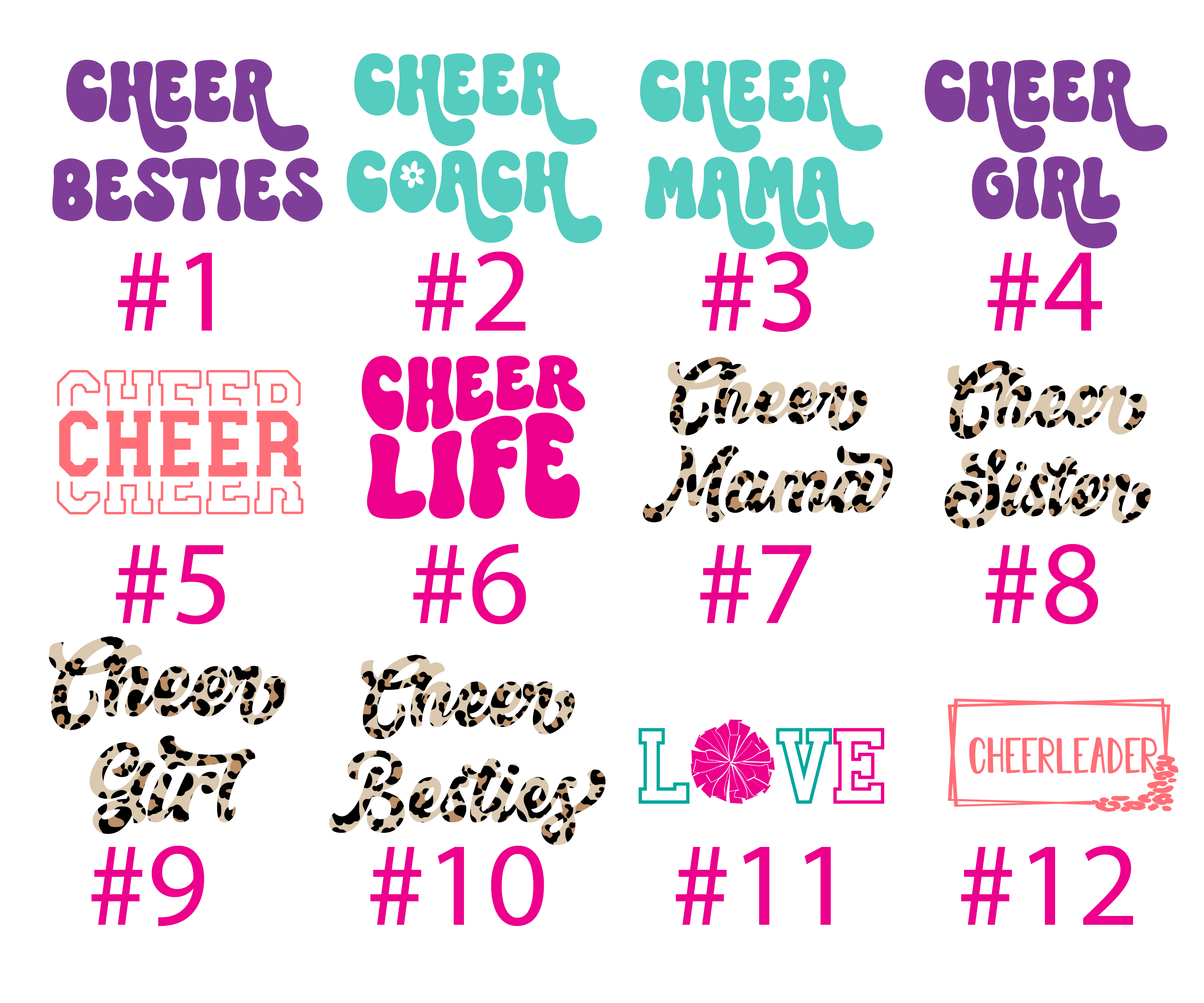 Cheer Squad Girl Matching Cheer Team Shirt