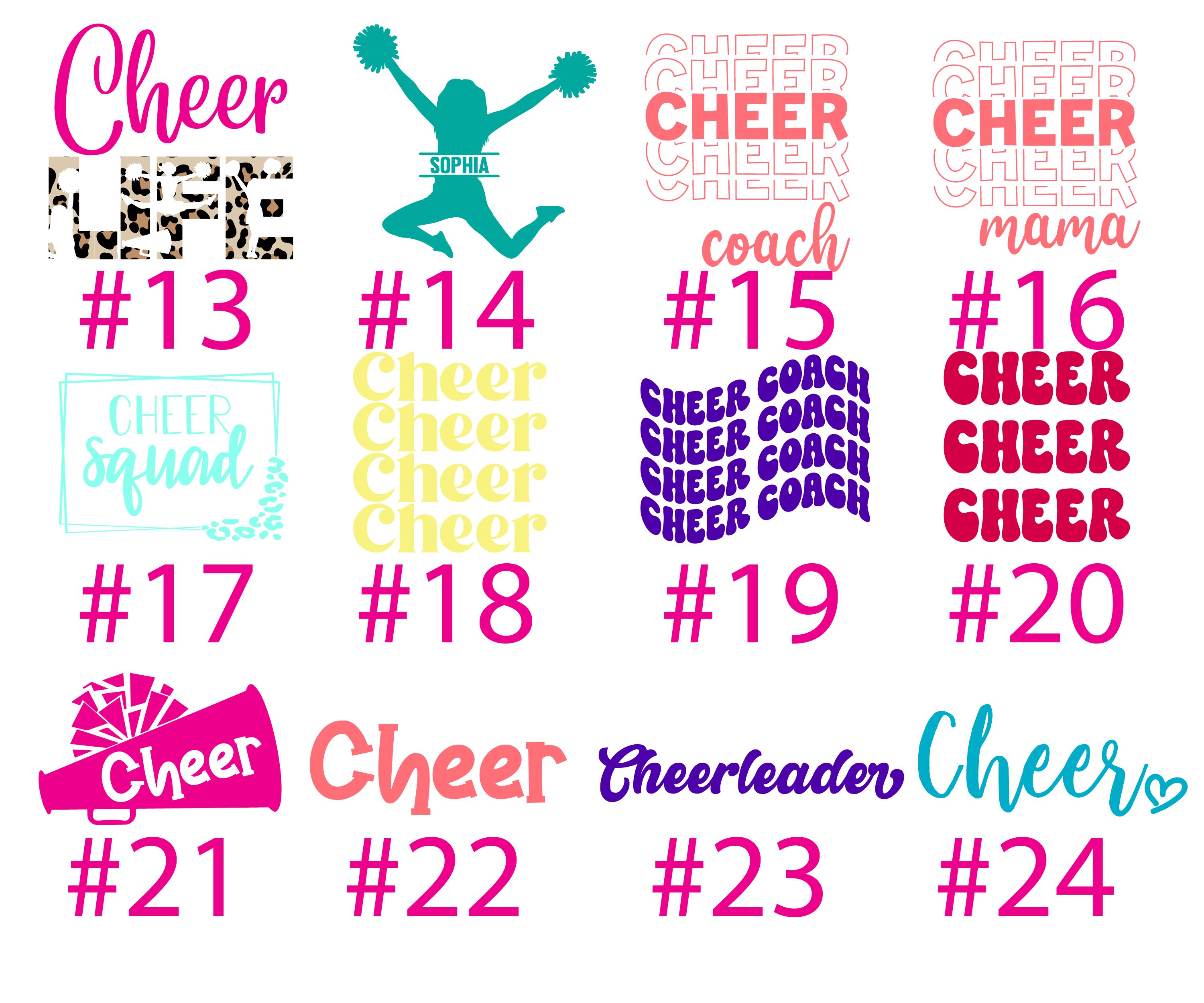 Cheer Squad Girl Matching Cheer Team Shirt
