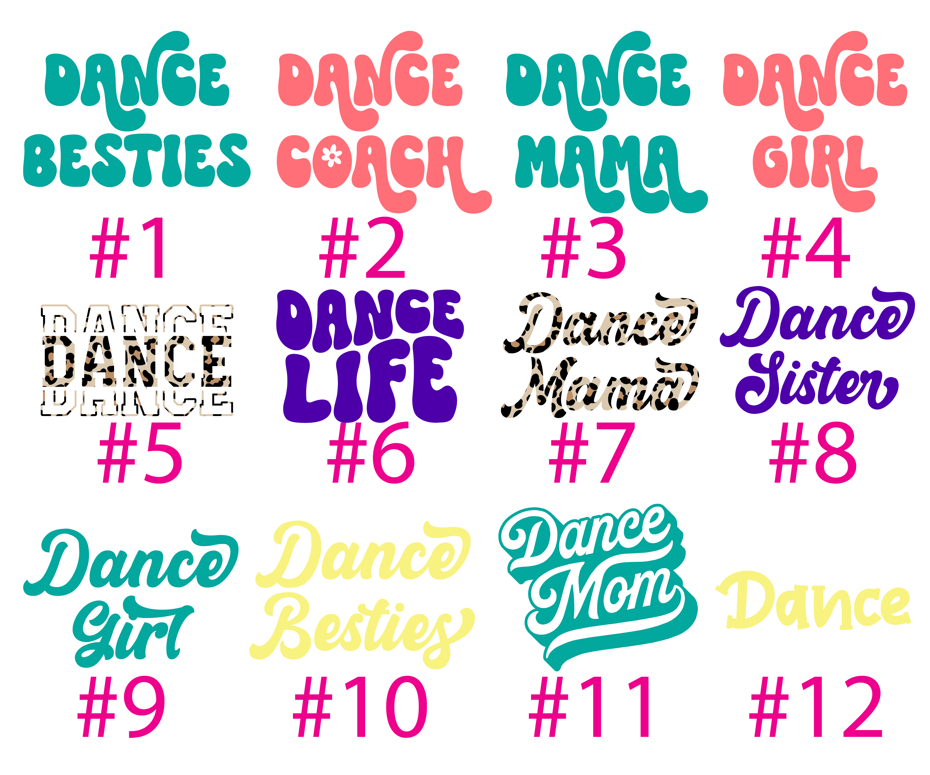 Dance Squad Girl Matching Cheer Team Shirt