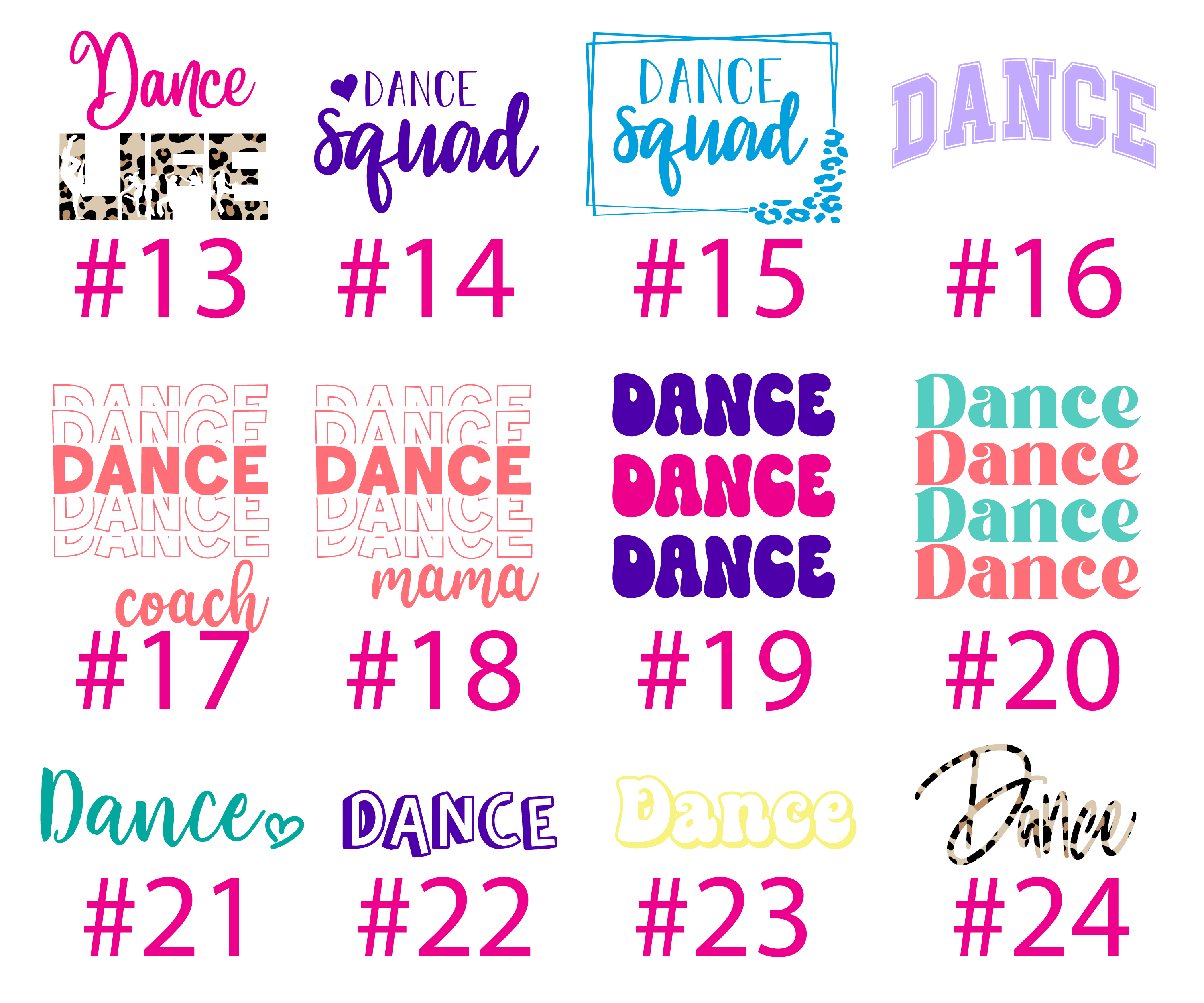 Dance Squad Girl Matching Cheer Team Shirt