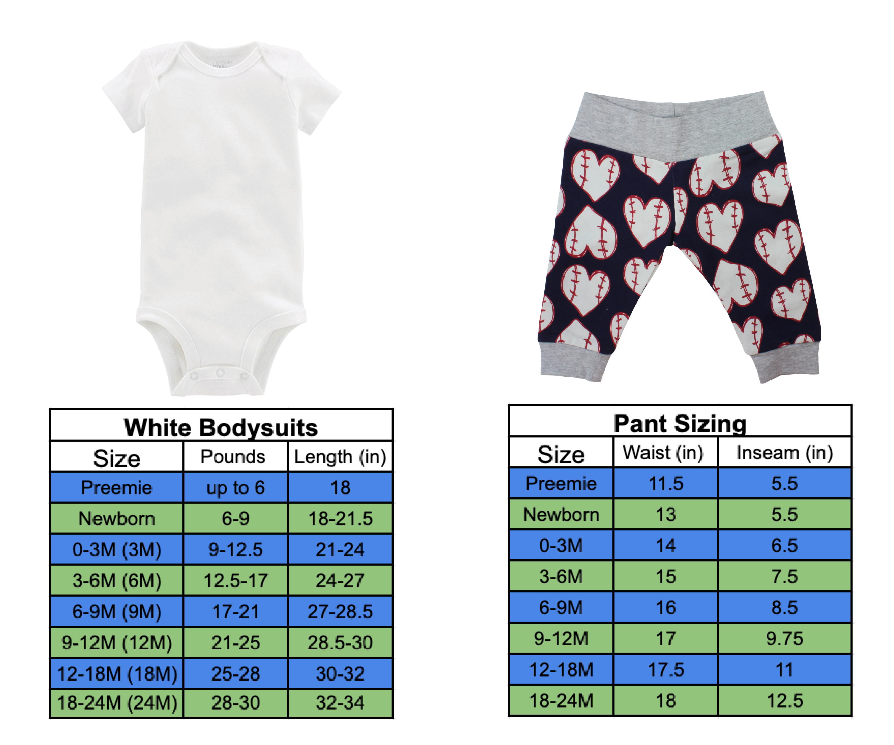 Navy Baseball Heart Baby Girl Outfit