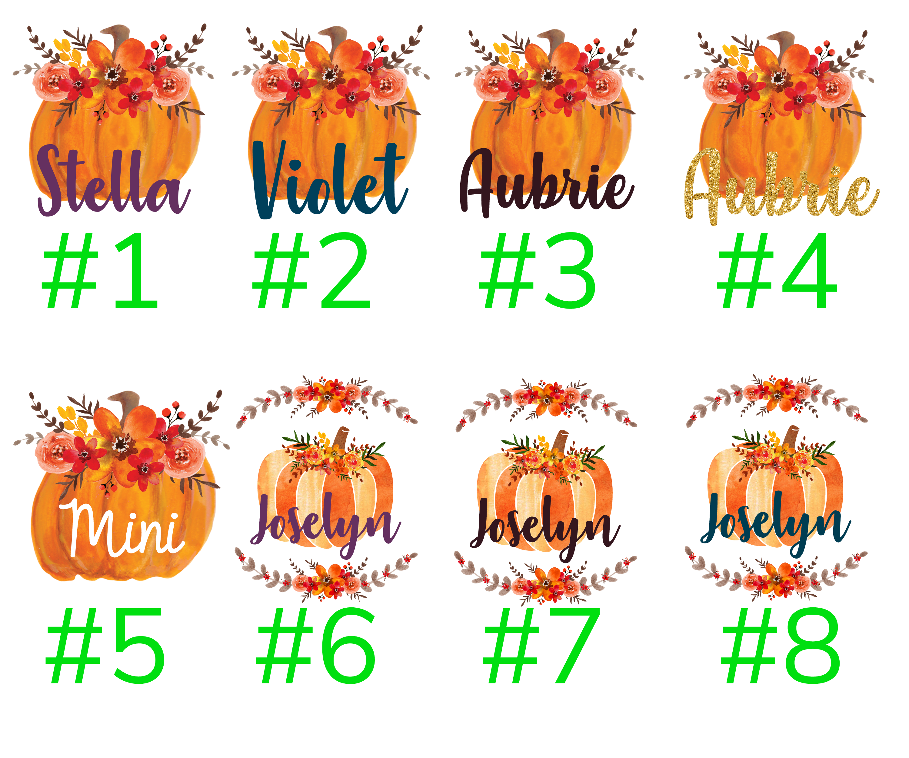 Thanksgiving Girl Mauve Fall Floral Baby Outfit
