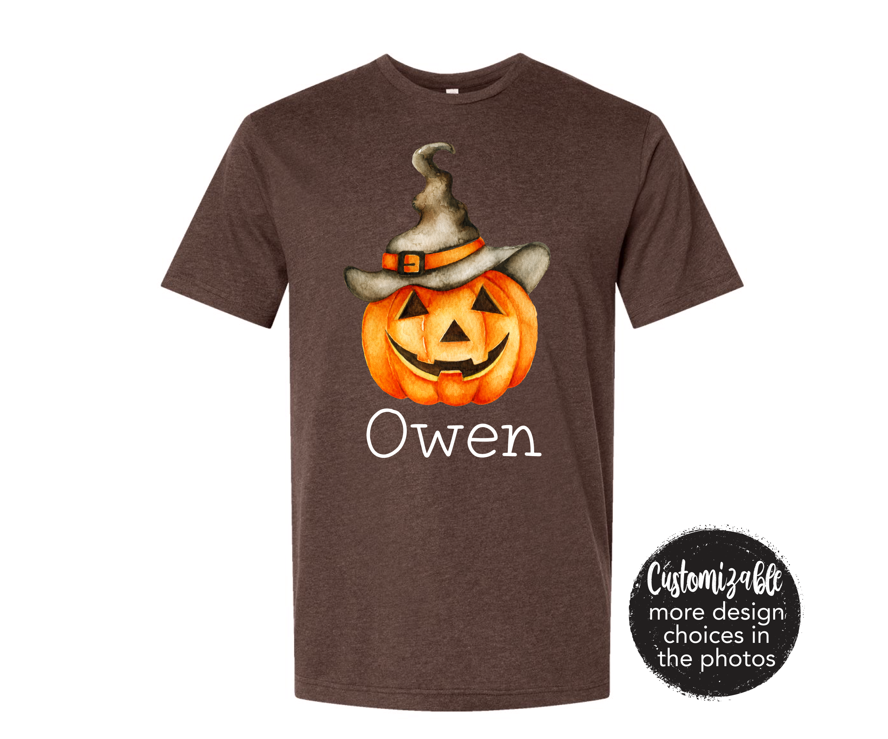 Jack-o-Lantern Boy Pumpkin Halloween Shirt