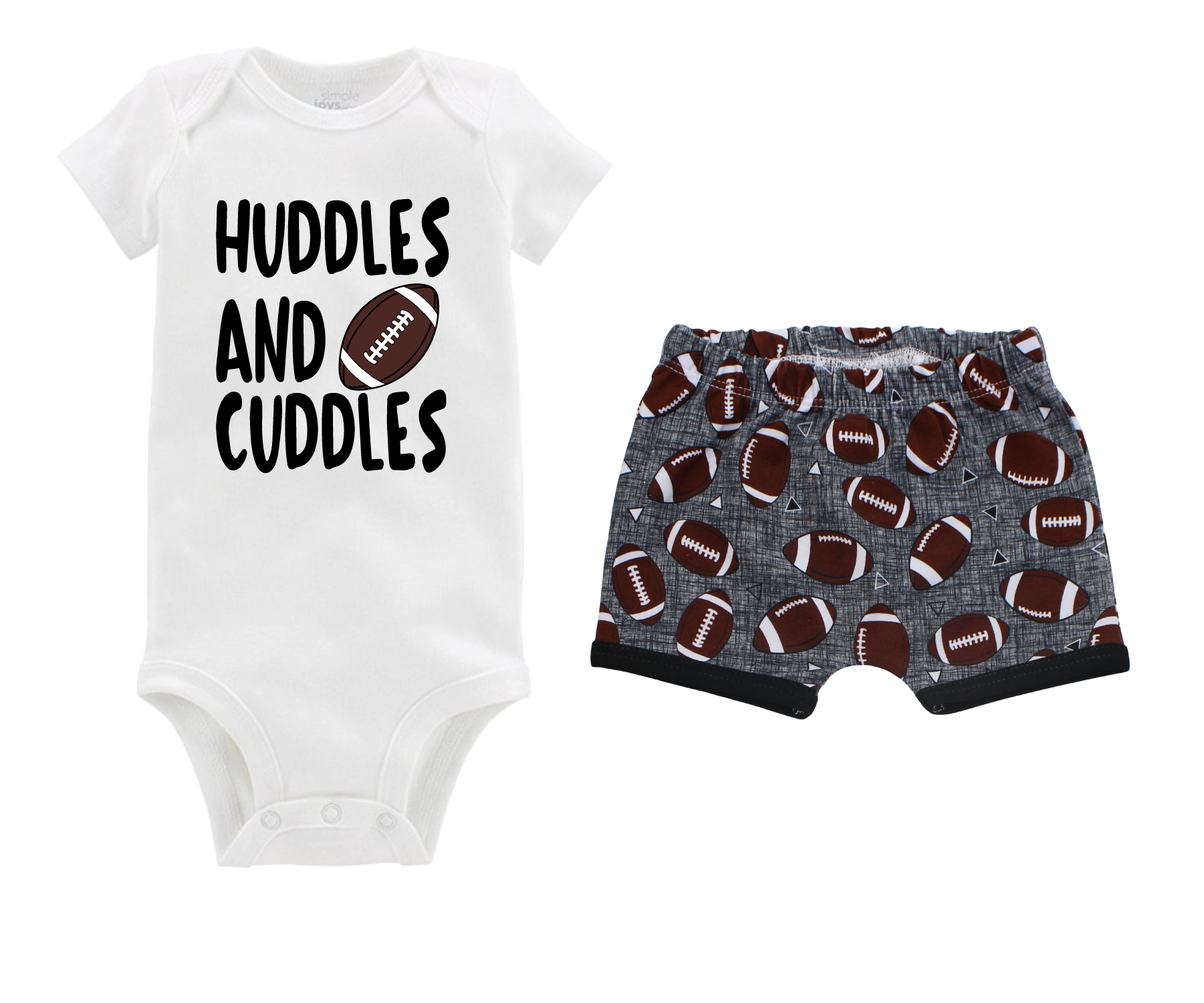 Baby Boy Football Short Outfit